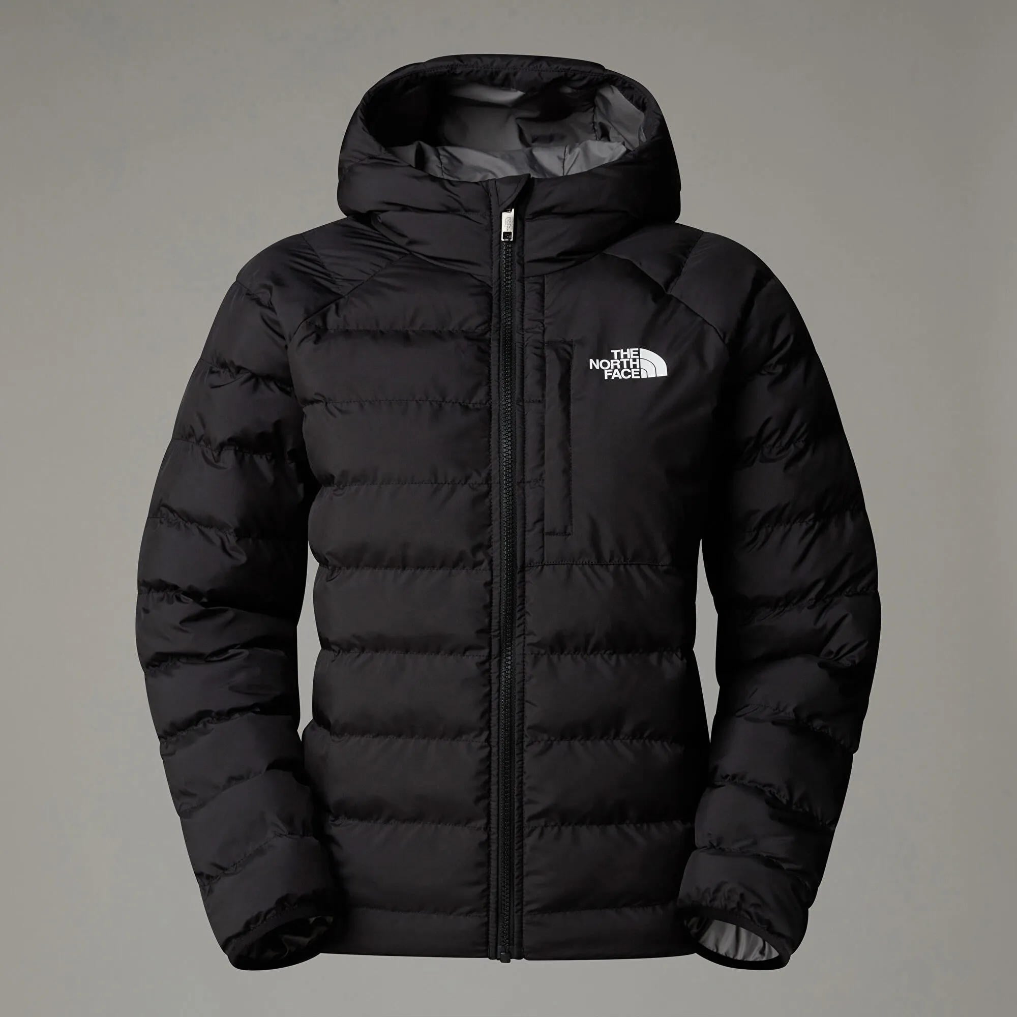 B REVERSIBLE PERRITO HOODED JACKET - SIYAH