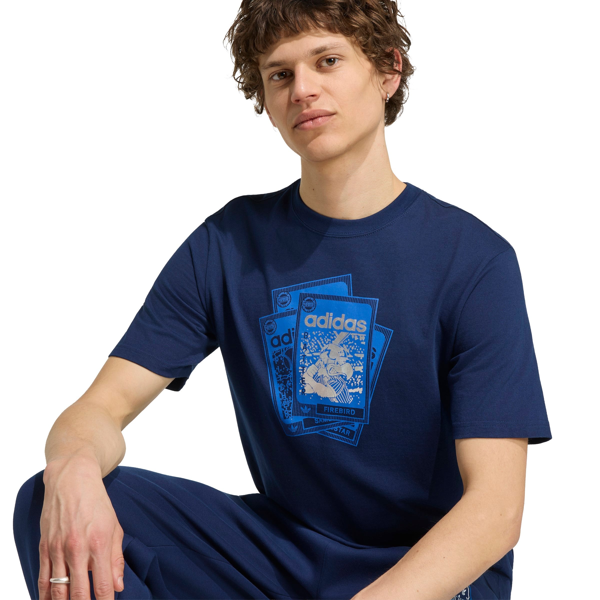 BIRD CARD TEE - ADIDAS SIYAH