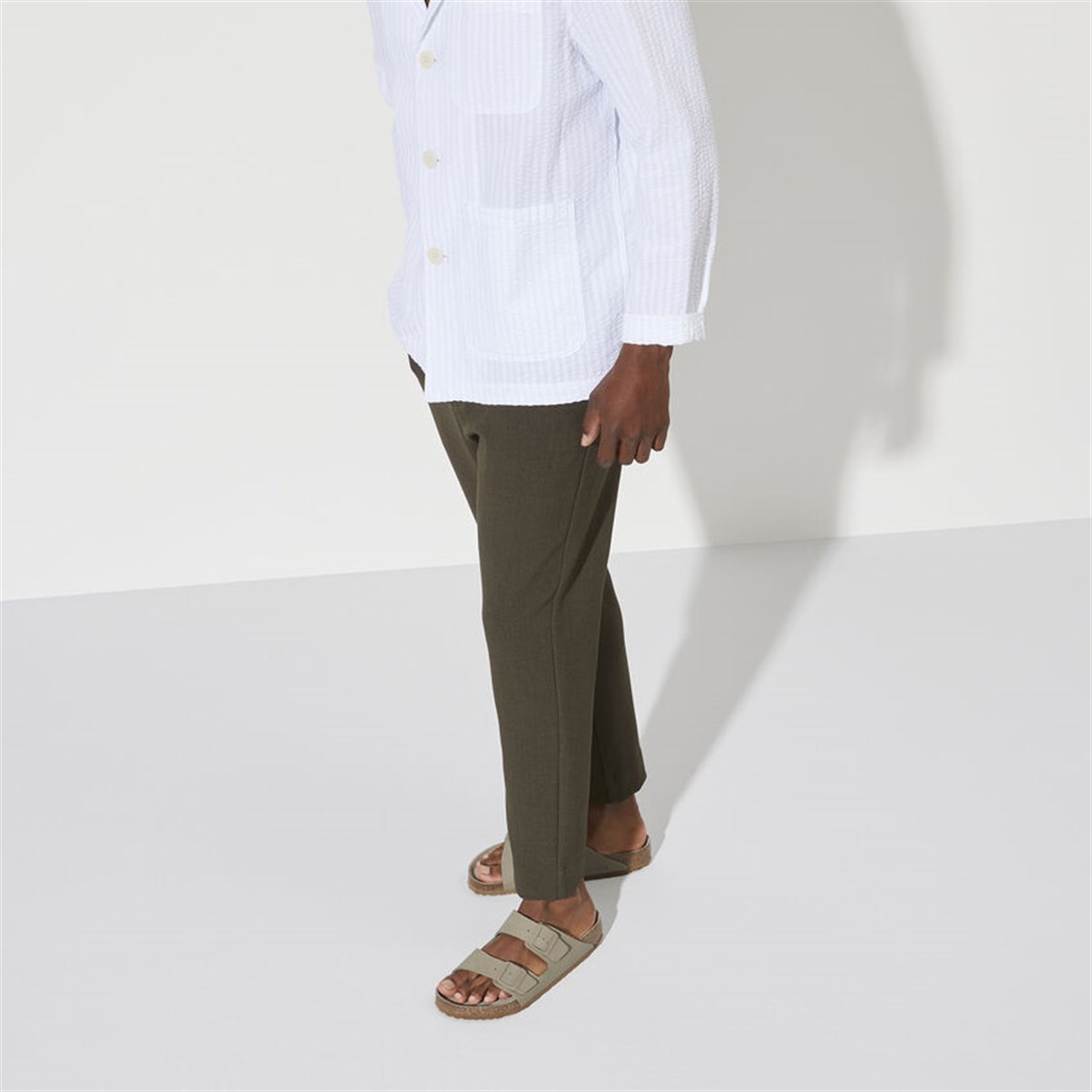 Birkenstock Arizona Sfb Erkek Terlik - HAKİ