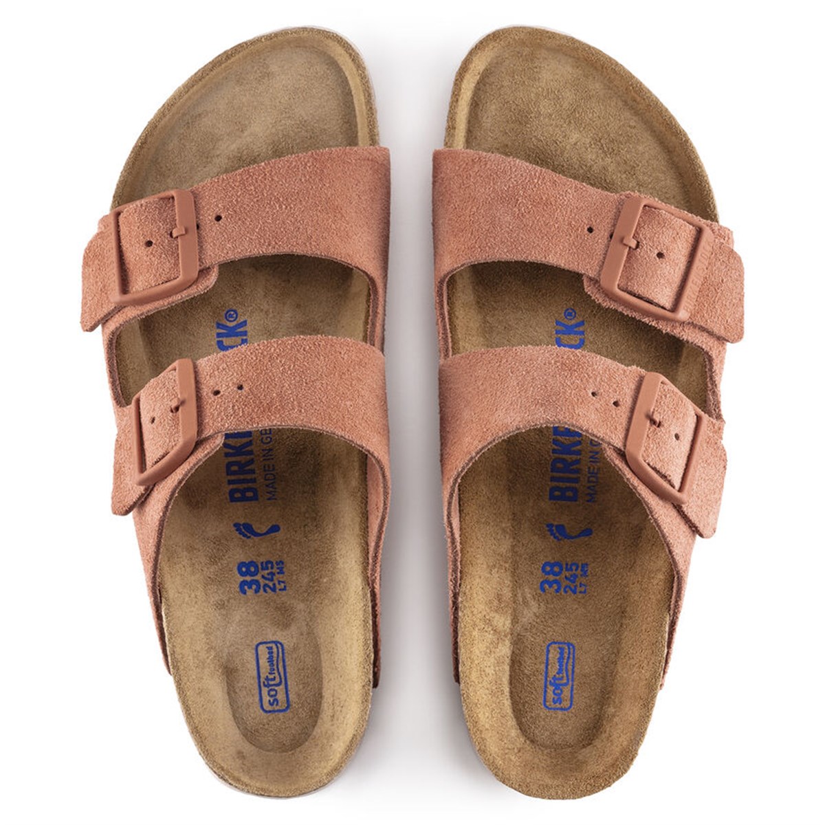 Birkenstock Arızona Sfb Kadın Terlik - KIRMIZI