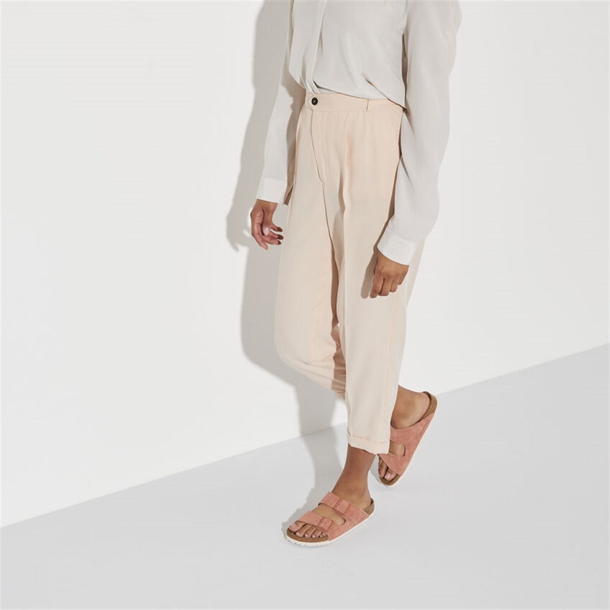 Birkenstock Arızona Sfb Kadın Terlik - KIRMIZI
