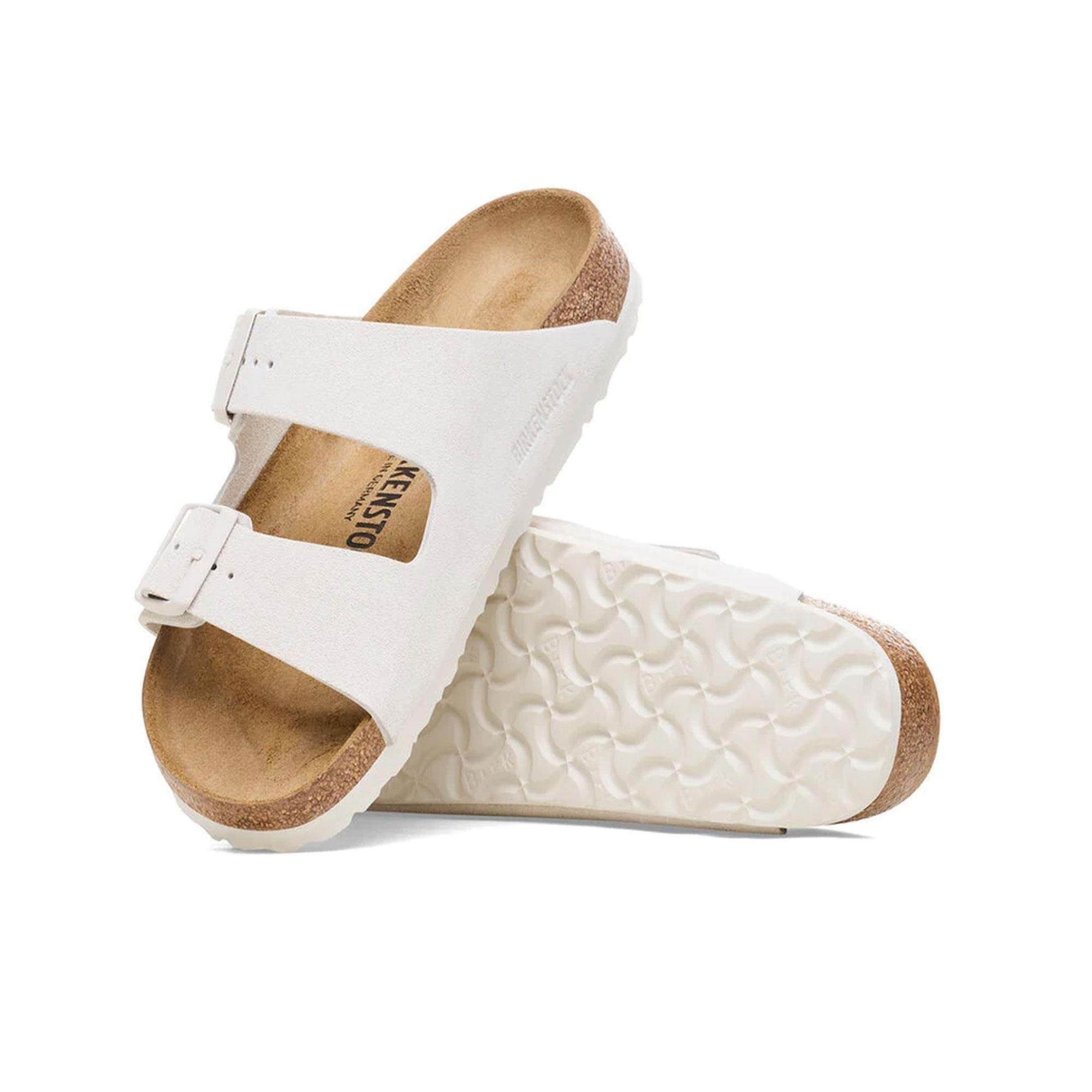 Birkenstock ARIZONA VL NL Erkek Terlik - BEYAZ