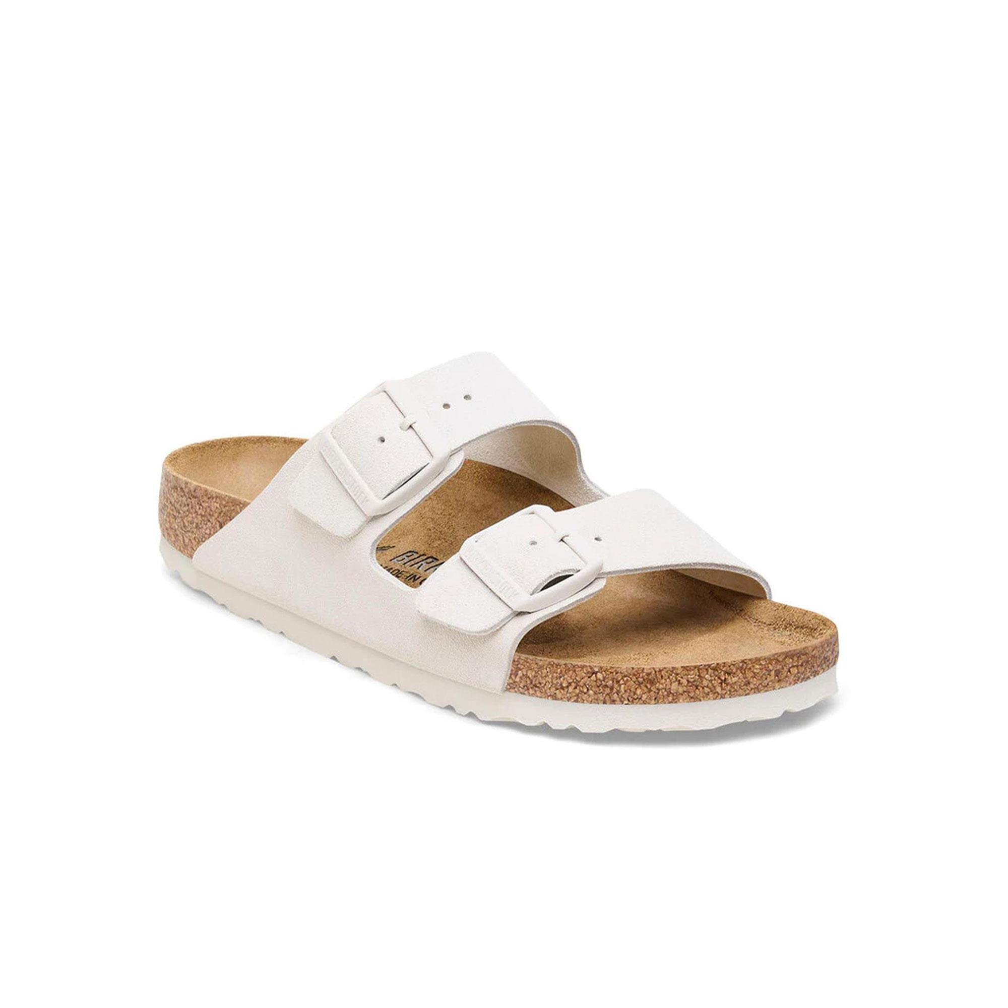 Birkenstock ARIZONA VL NL Erkek Terlik - BEYAZ
