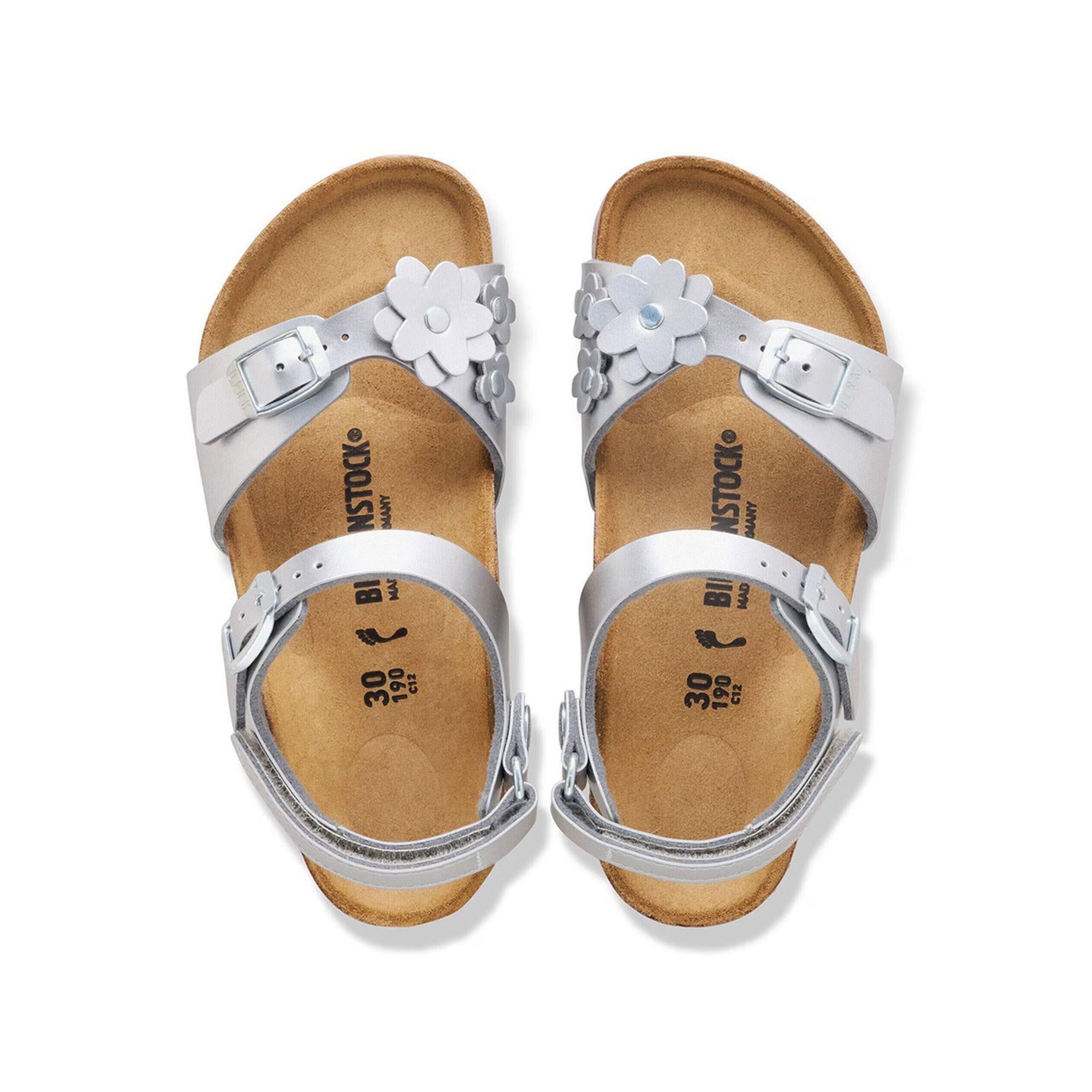 Birkenstock Rio Kids Flowers BF Electric Metallic AS Çocuk Sandalet