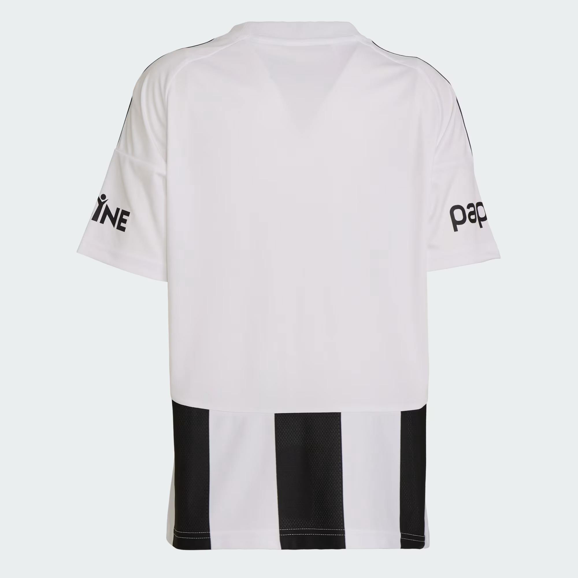Bjk Striped Home Jersey Youth - ADIDAS SIYAH