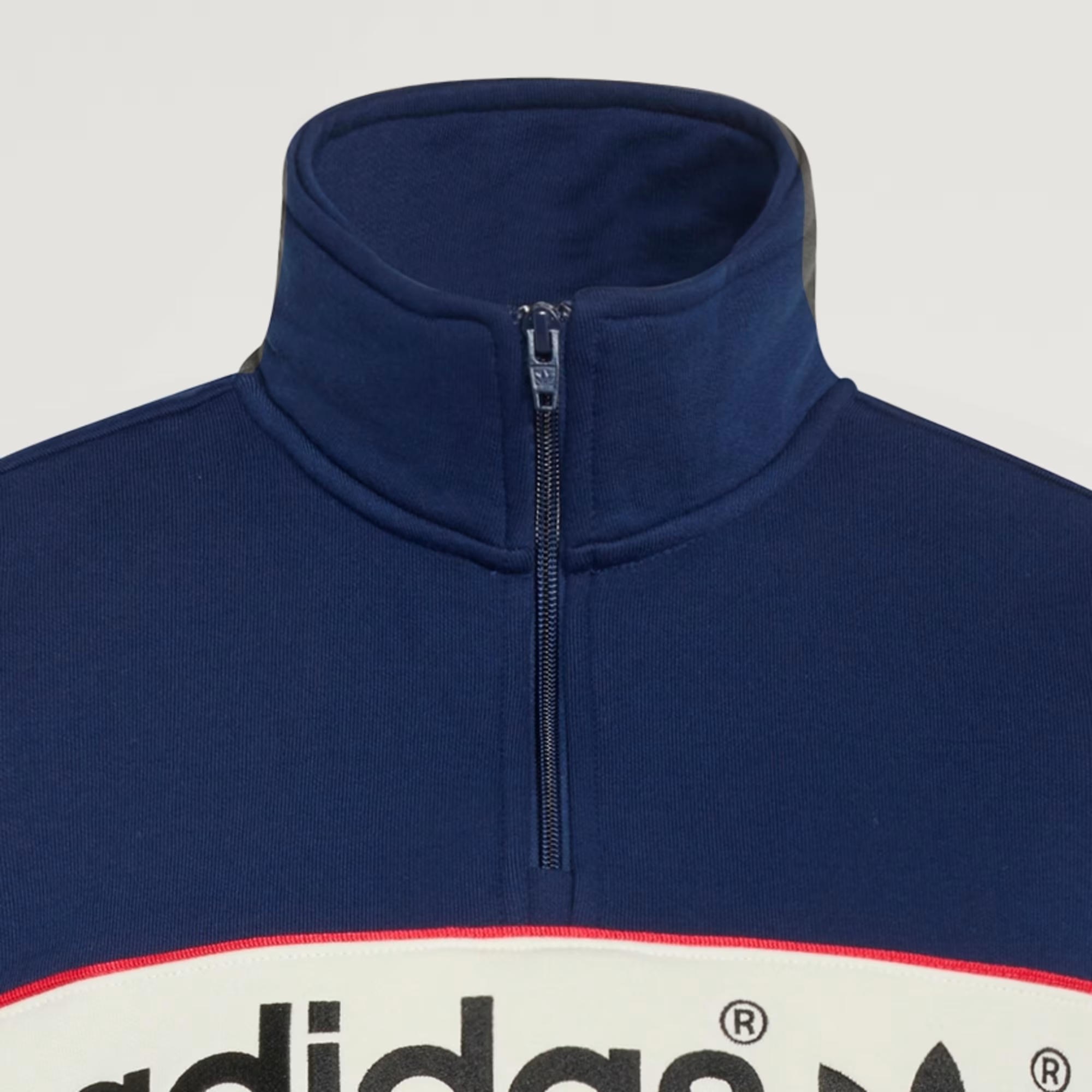 BLOCK QTR ZIP - ADIDAS SIYAH