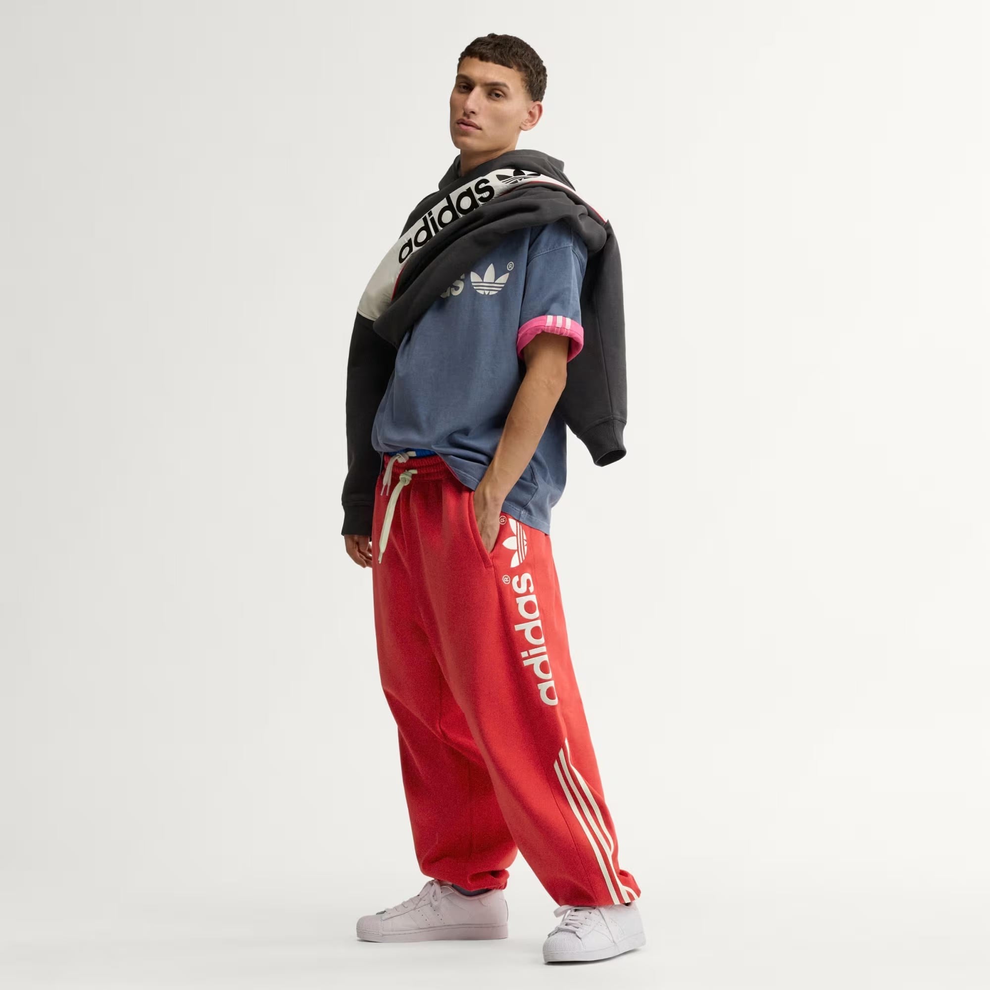 BLOCK SWEATPANT - ADIDAS SIYAH