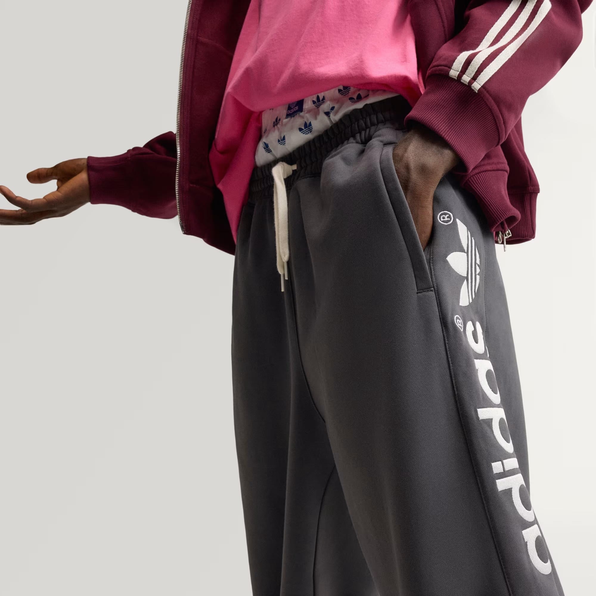BLOCK SWEATPANT - ADIDAS SIYAH