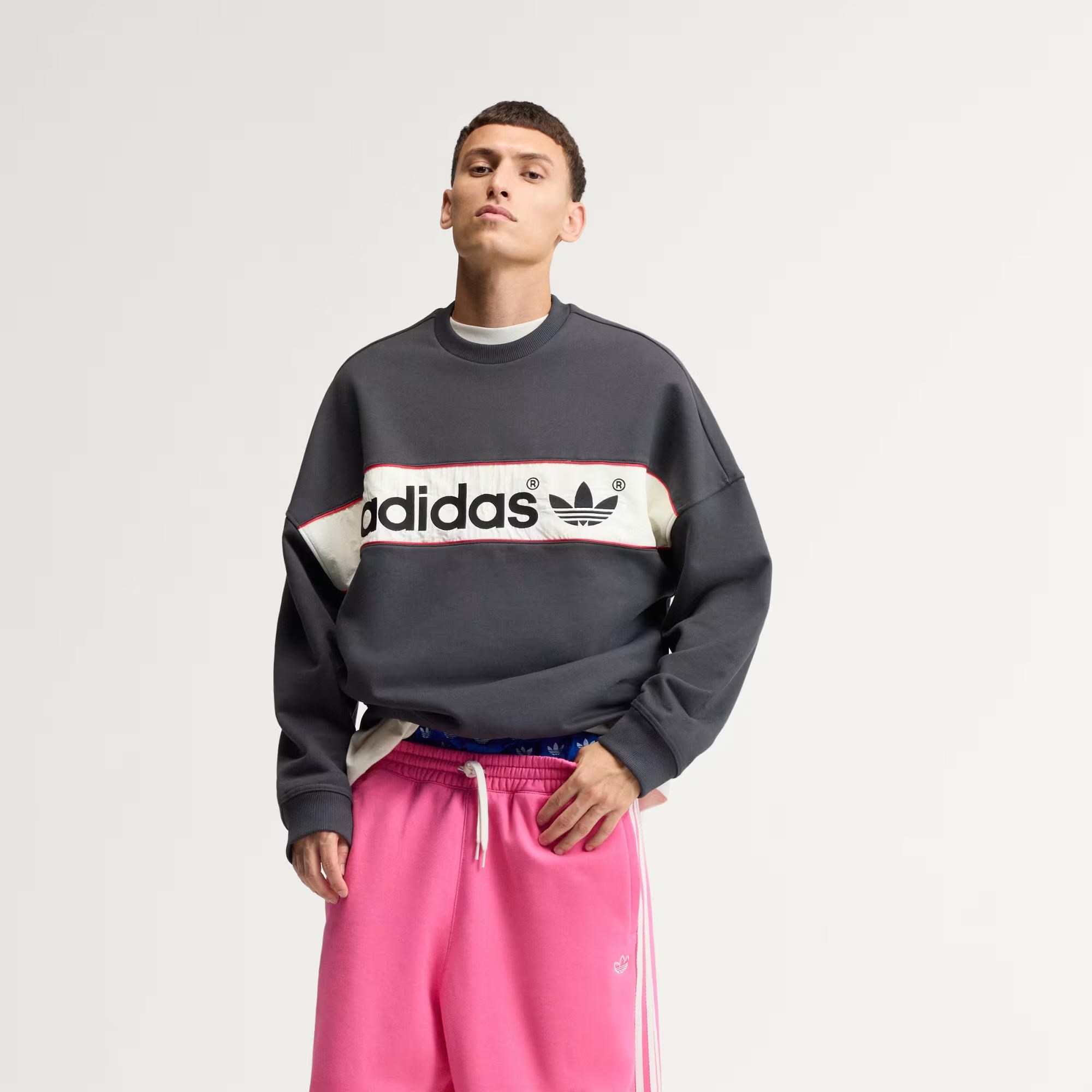 BLOCK SWTSHRT - ADIDAS SIYAH