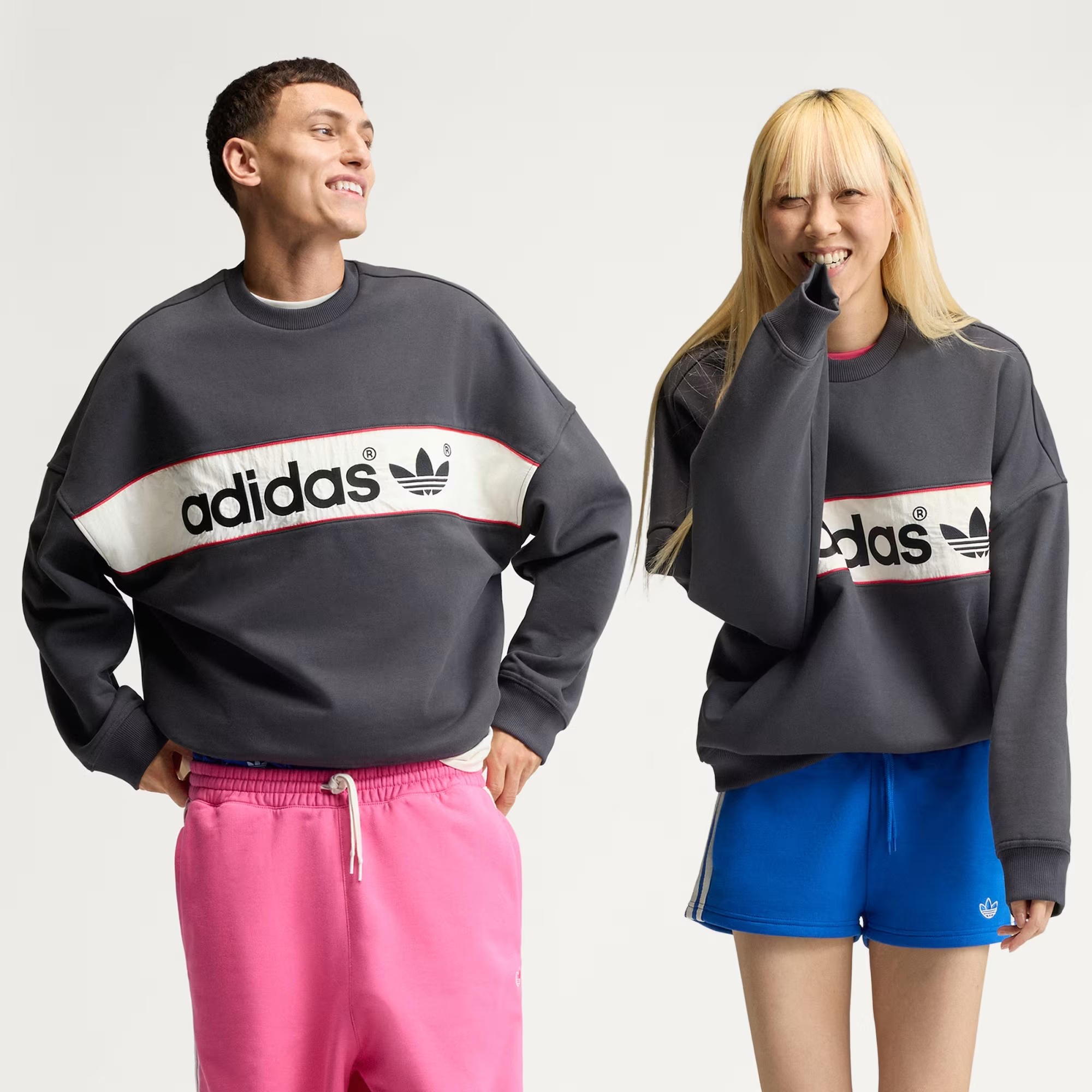 BLOCK SWTSHRT - ADIDAS SIYAH