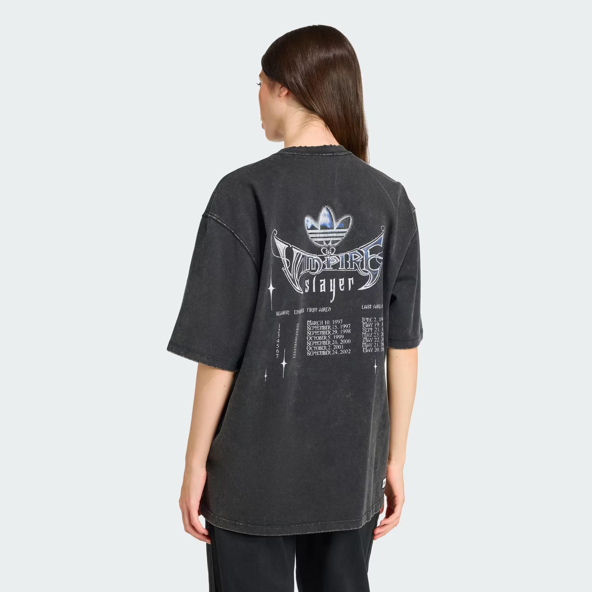 BUFFY TEE OS - ADIDAS SIYAH