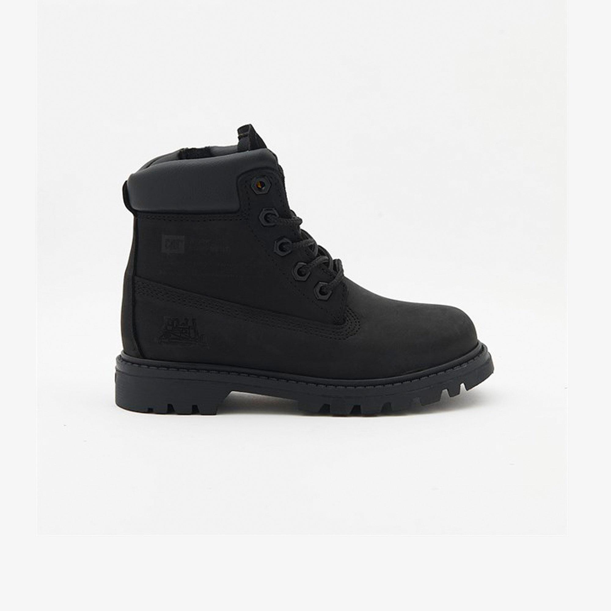 CATERPILLAR BRUISER  ÇOCUK BOT - SİYAH(NUBUK)