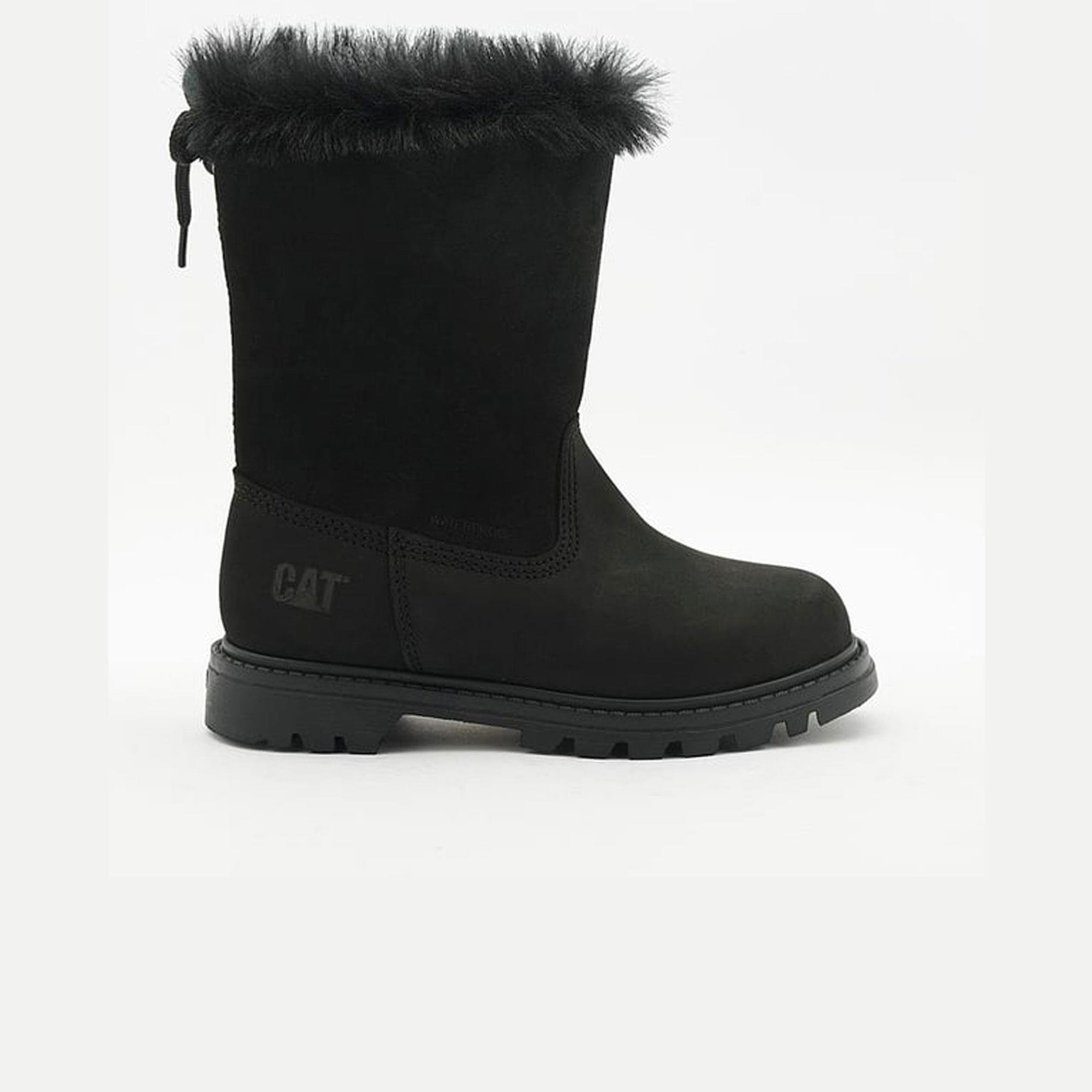 CATERPILLAR BRUISER SCRUNCH WP ÇOCUK BOT - SİYAH(NUBUK)