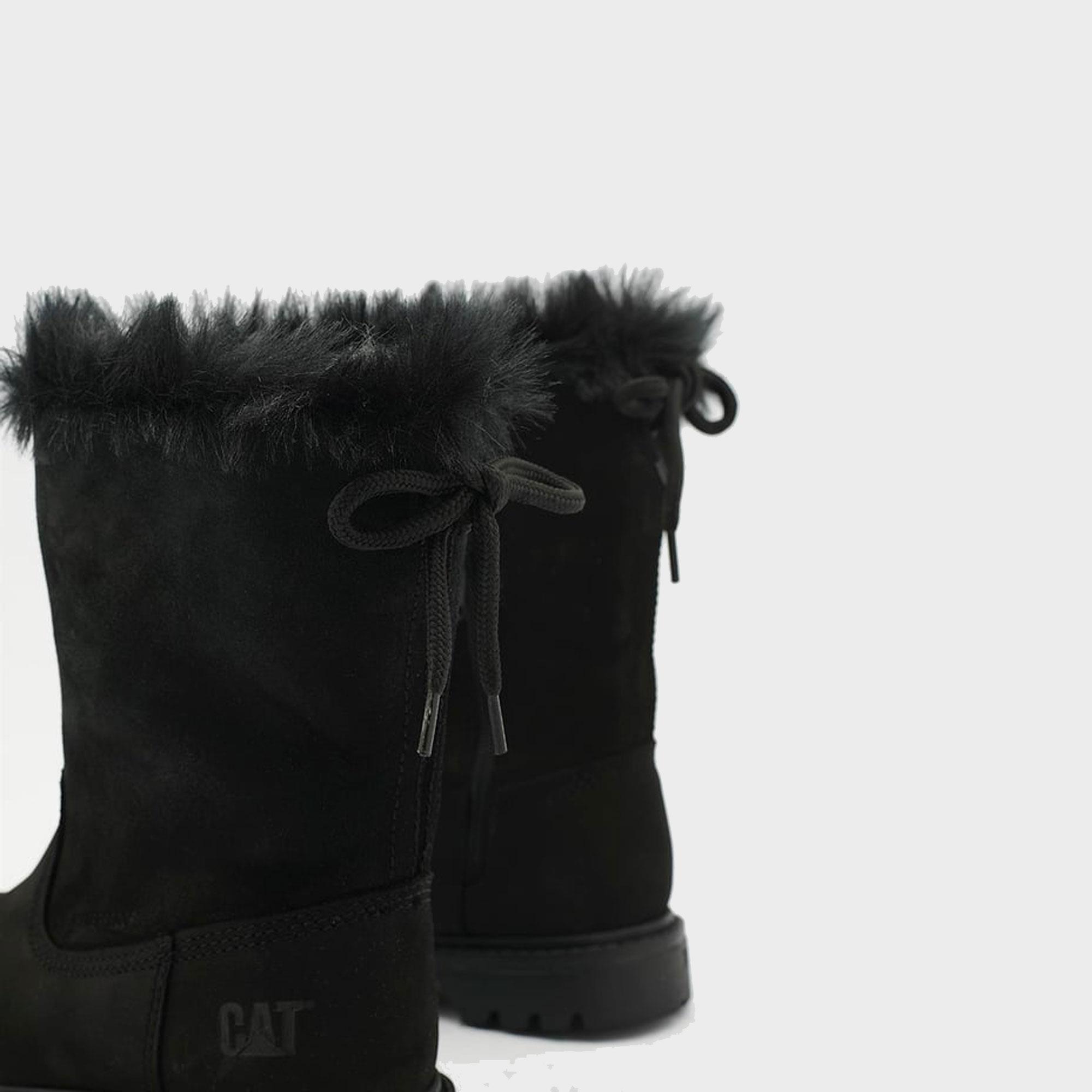 CATERPILLAR BRUISER SCRUNCH WP ÇOCUK BOT - SİYAH(NUBUK)