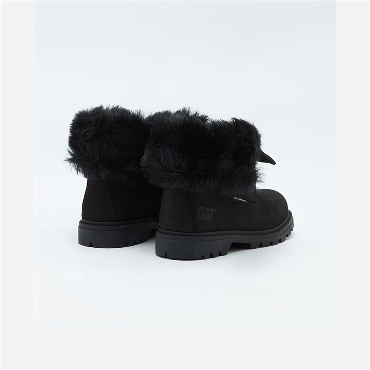 CATERPILLAR UTAH FUR WP ÇOCUK BOT - SİYAH(NUBUK)