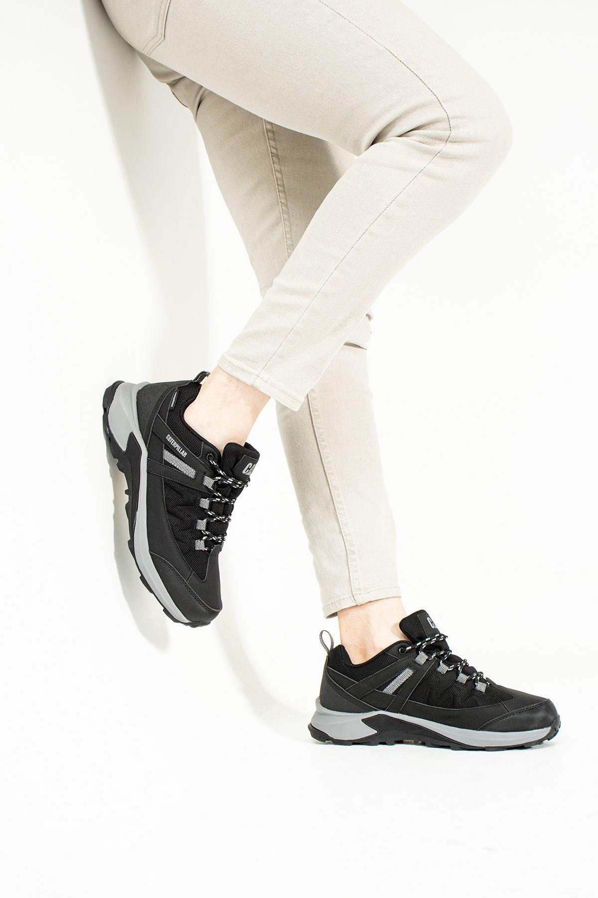 CATERPILLAR ZA22002 ERKEK AYAKKABI - SİYAH/GRİ