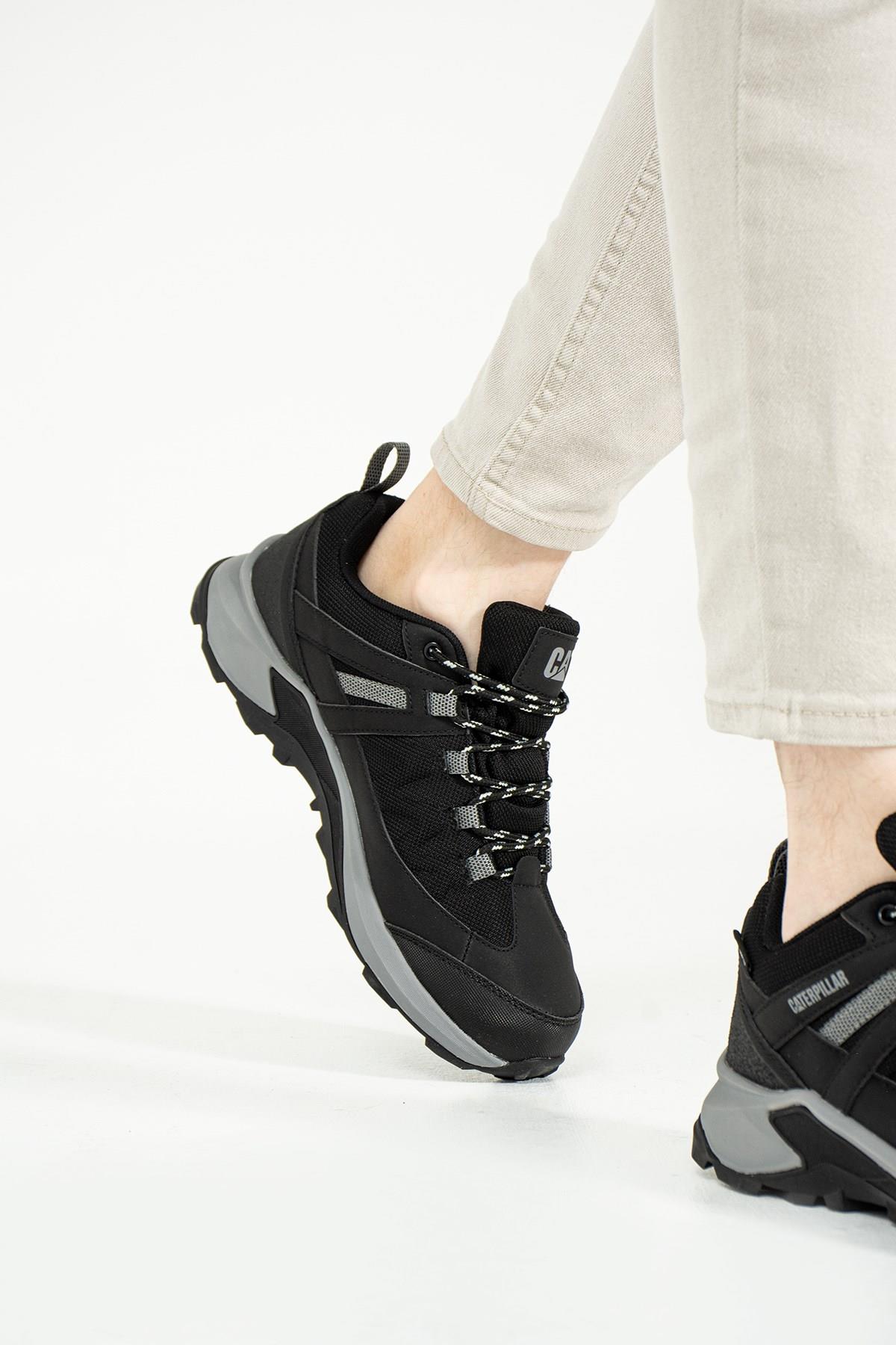 CATERPILLAR ZA22002 ERKEK AYAKKABI - SİYAH/GRİ