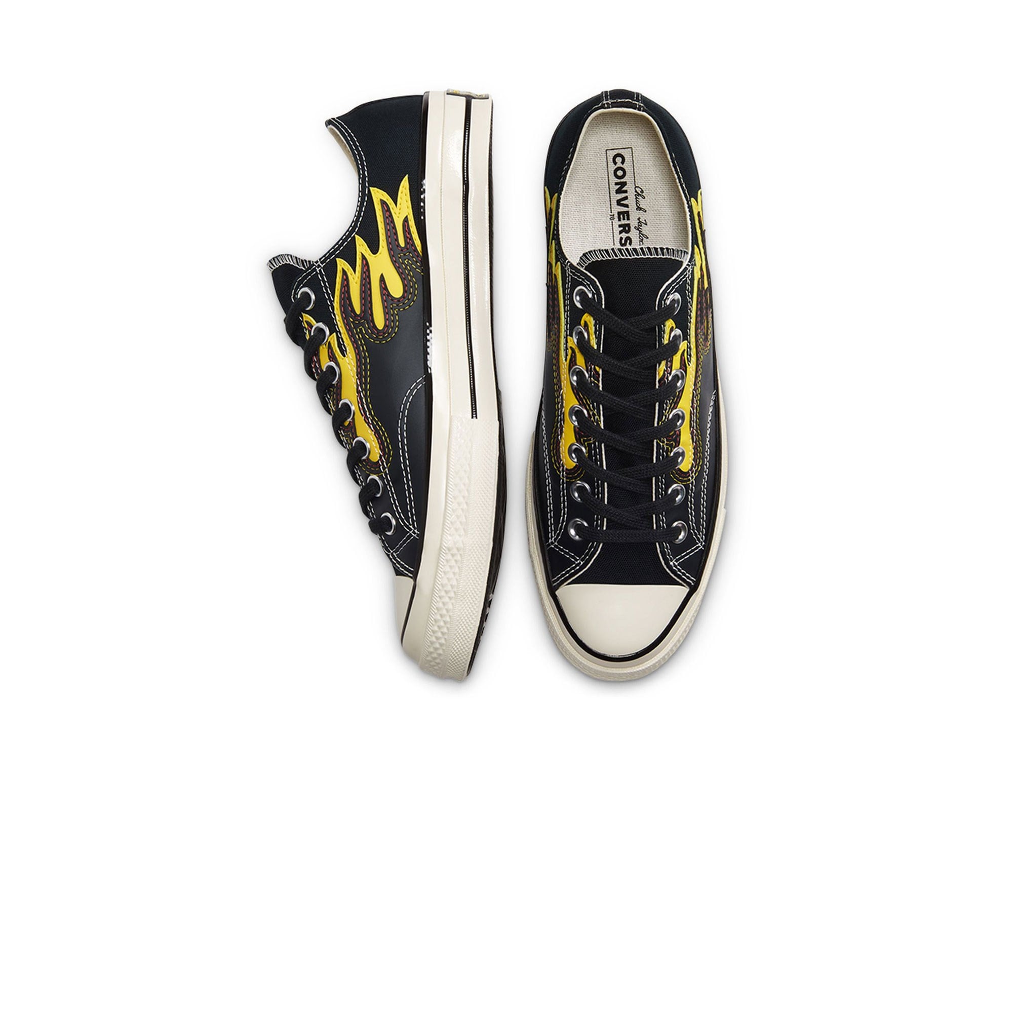Chuck Taylor 70 Flames - SİYAH EKOSE