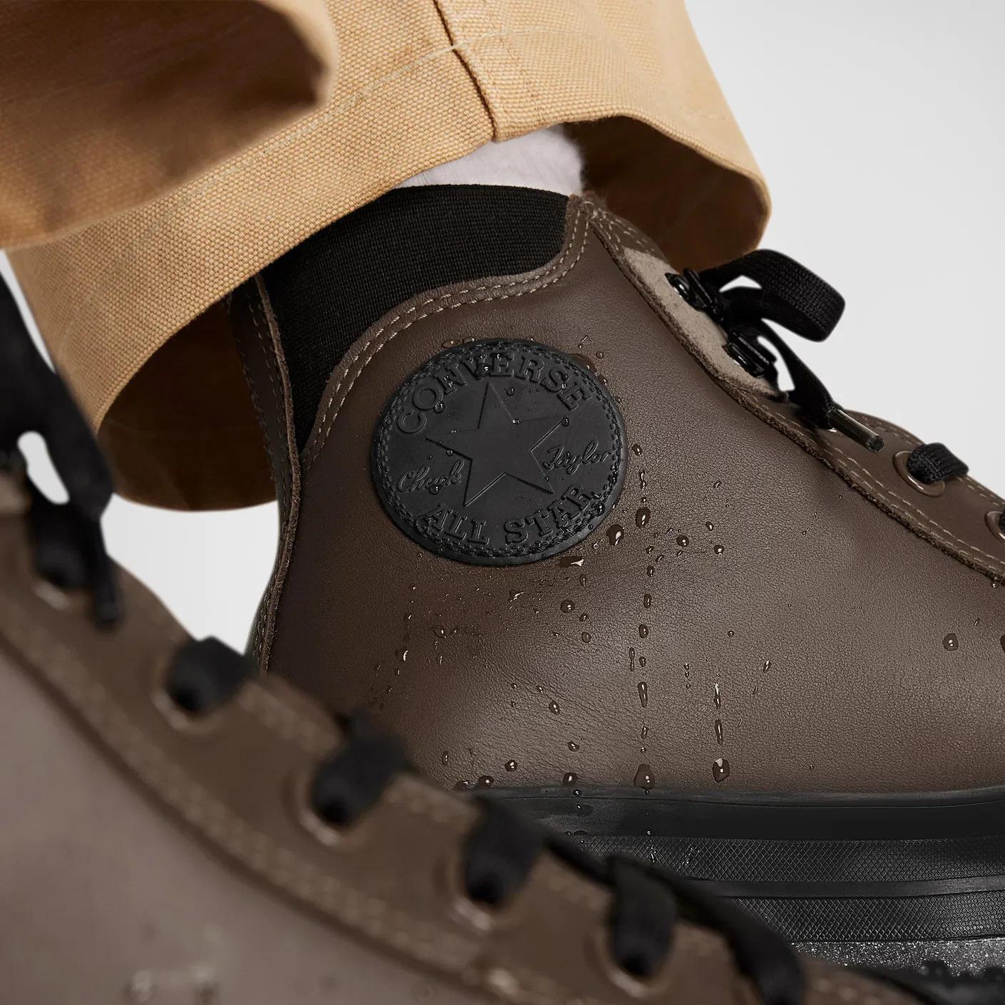 CHUCK TAYLOR ALL STAR CITY TREK WATERPROOF LEATHER - BEJ/CAMEL