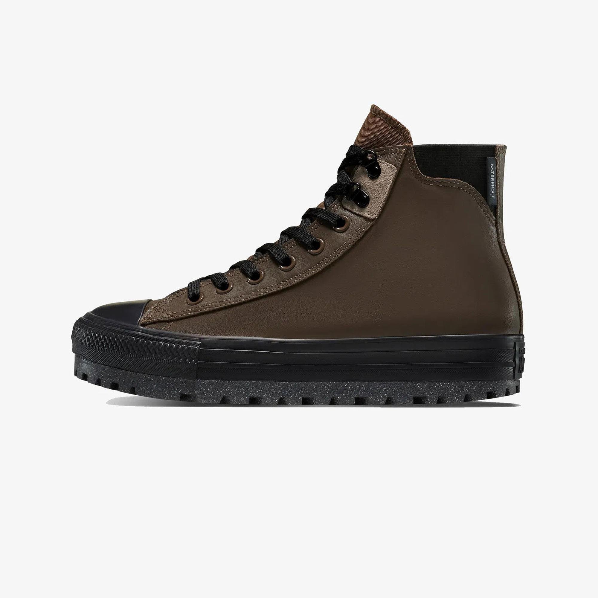 CHUCK TAYLOR ALL STAR CITY TREK WATERPROOF LEATHER - BEJ/CAMEL