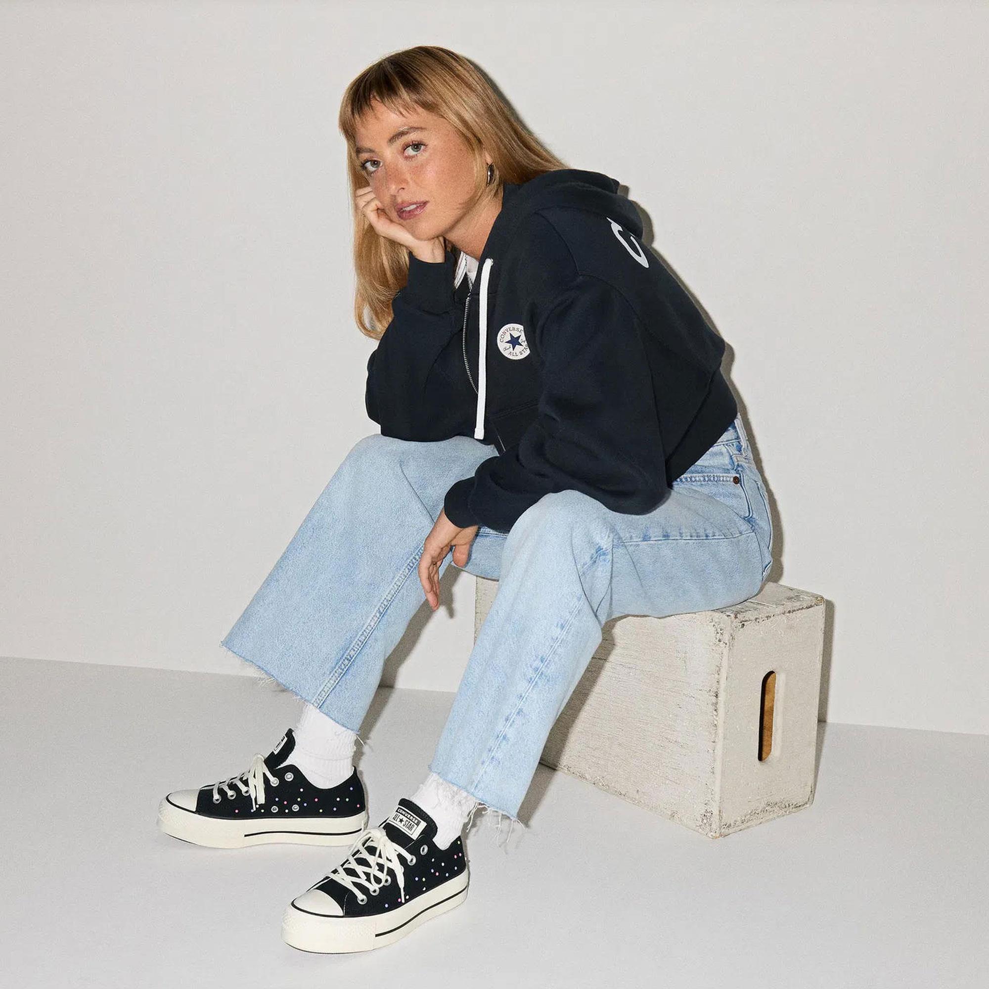 CHUCK TAYLOR ALL STAR LIFT PLATFORM MINI STUDS - SİYAH