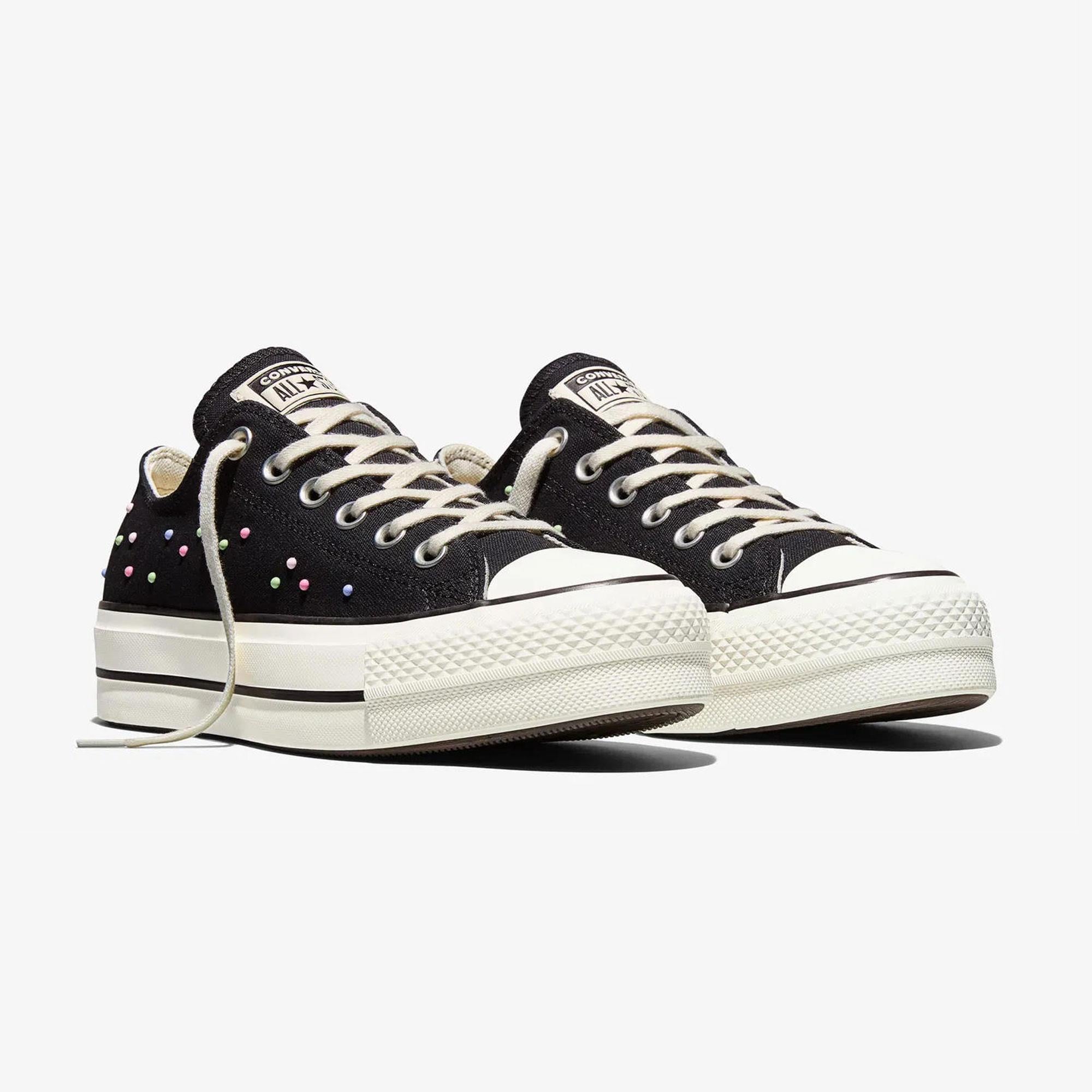 CHUCK TAYLOR ALL STAR LIFT PLATFORM MINI STUDS - SİYAH