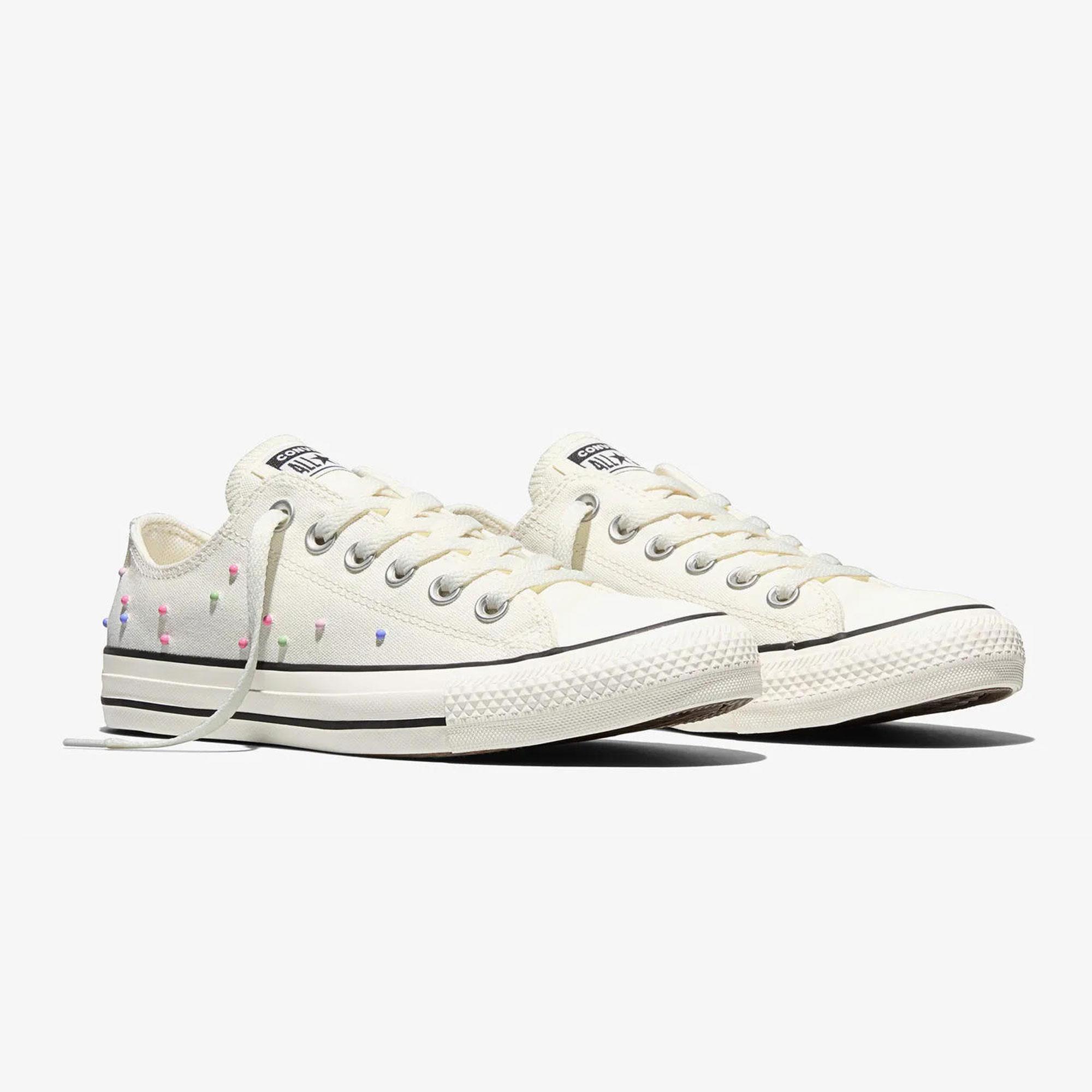 CHUCK TAYLOR ALL STAR MINI STUDS - GRİ/KIRMIZI