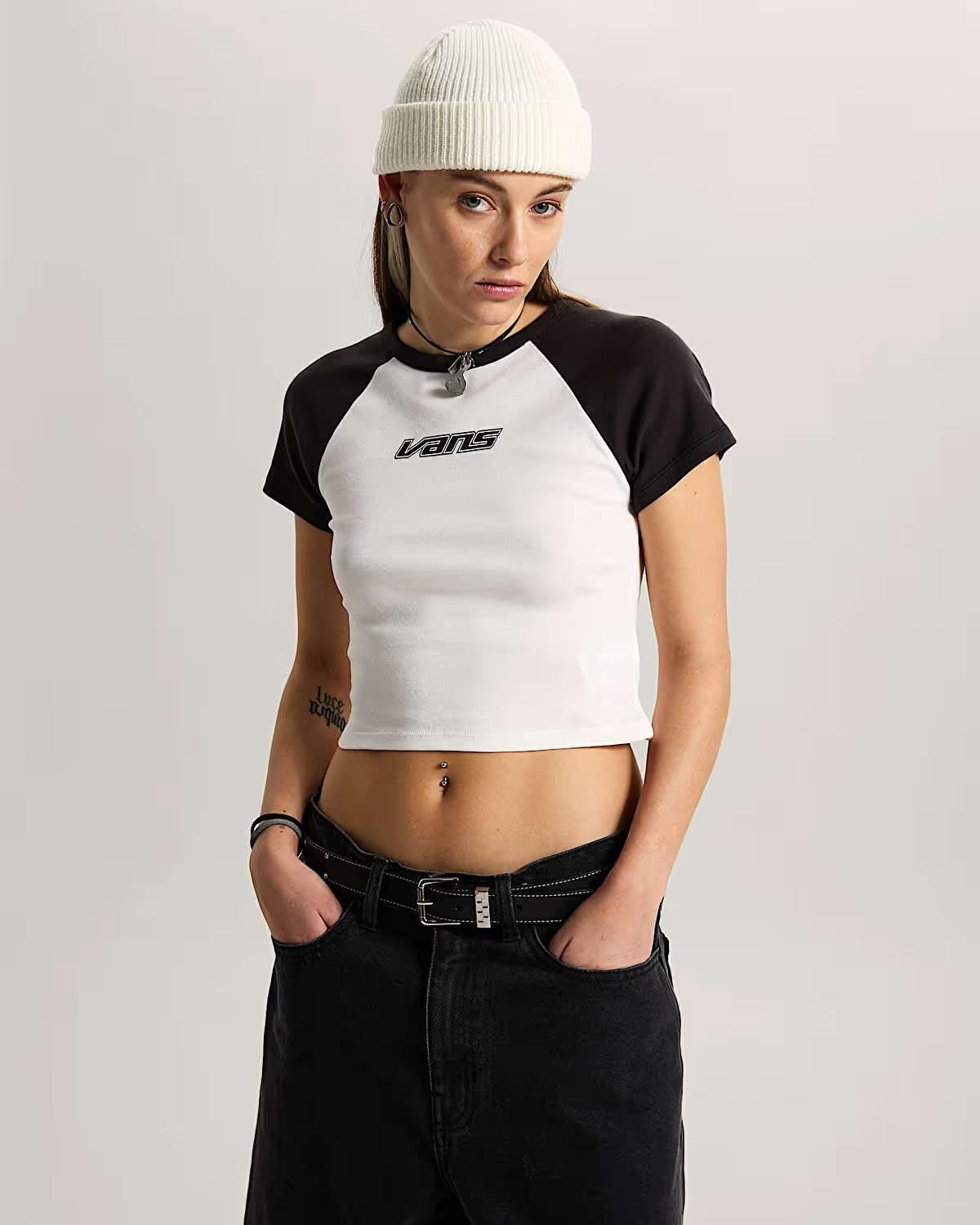 Clare Baby Tee - SIYAH