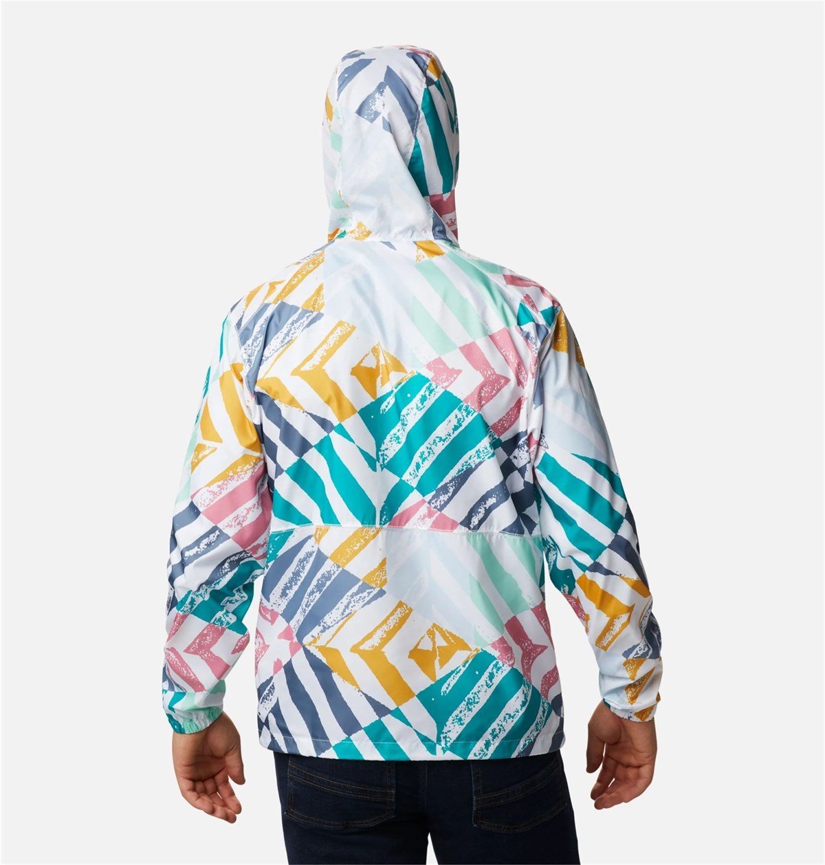 Columbia Flash Forward Windbreaker Print Erkek Outdoor Mont