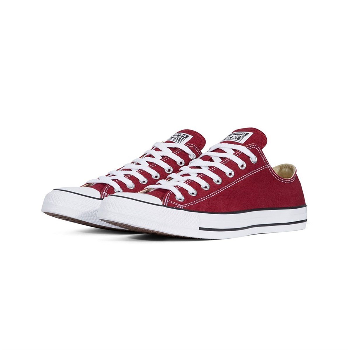 Converse All Star Ox Bordo Kadın Günlük Spor Ayakkabı