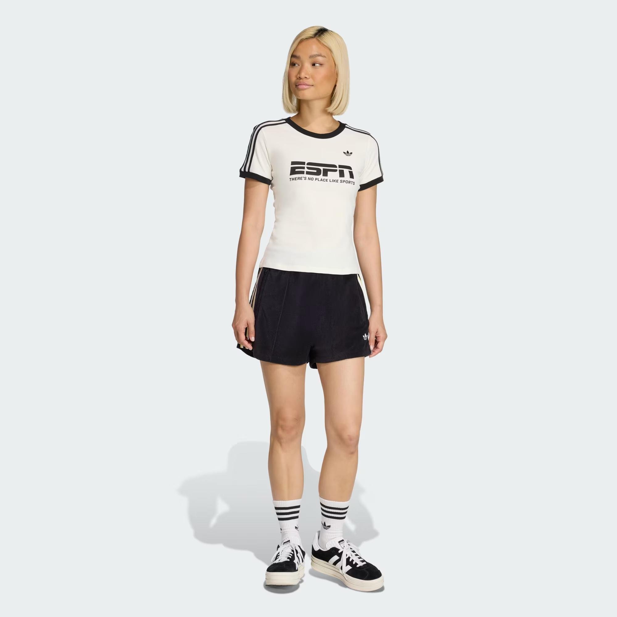 COTTON TEE - ADIDAS SIYAH