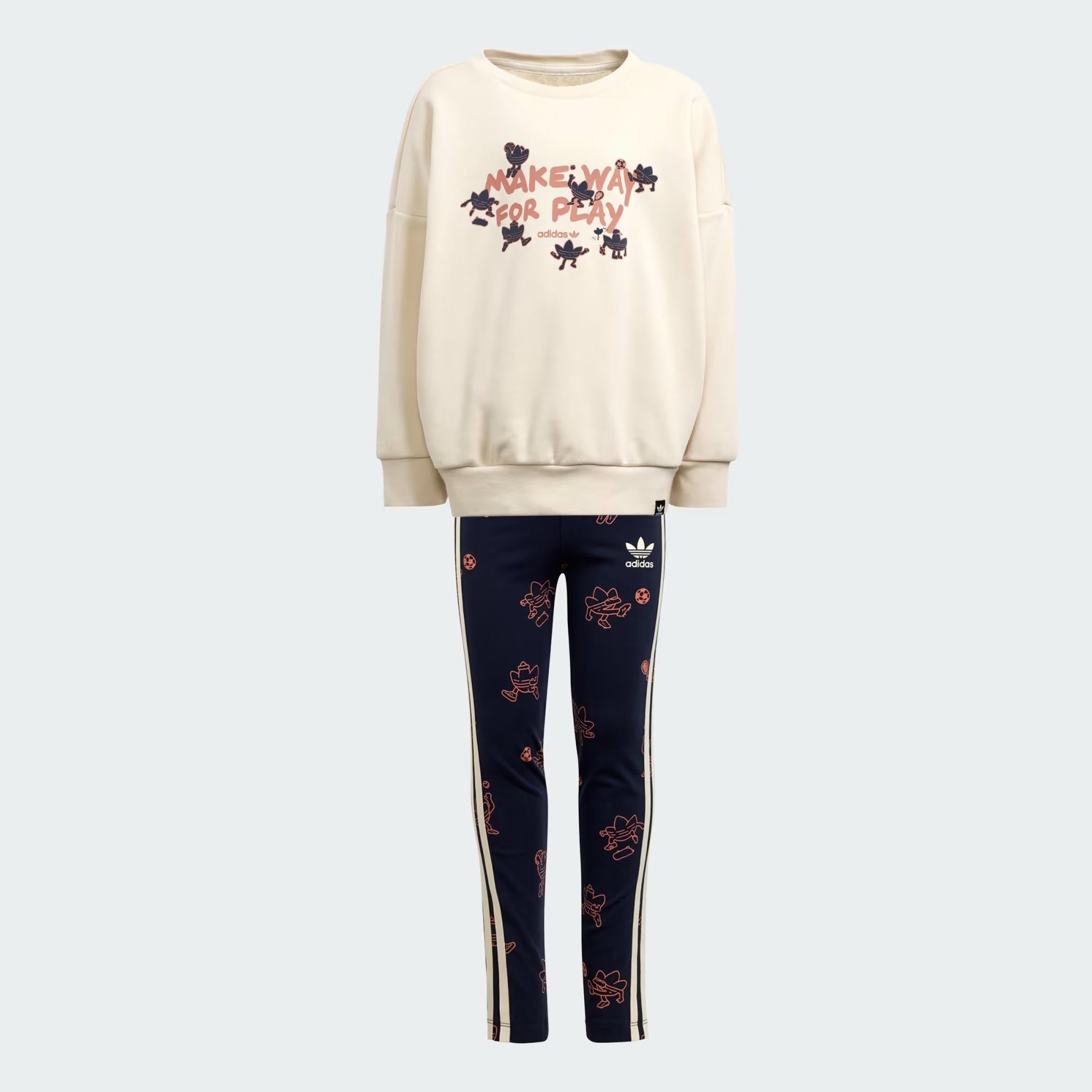 CREW SET - ADIDAS SIYAH