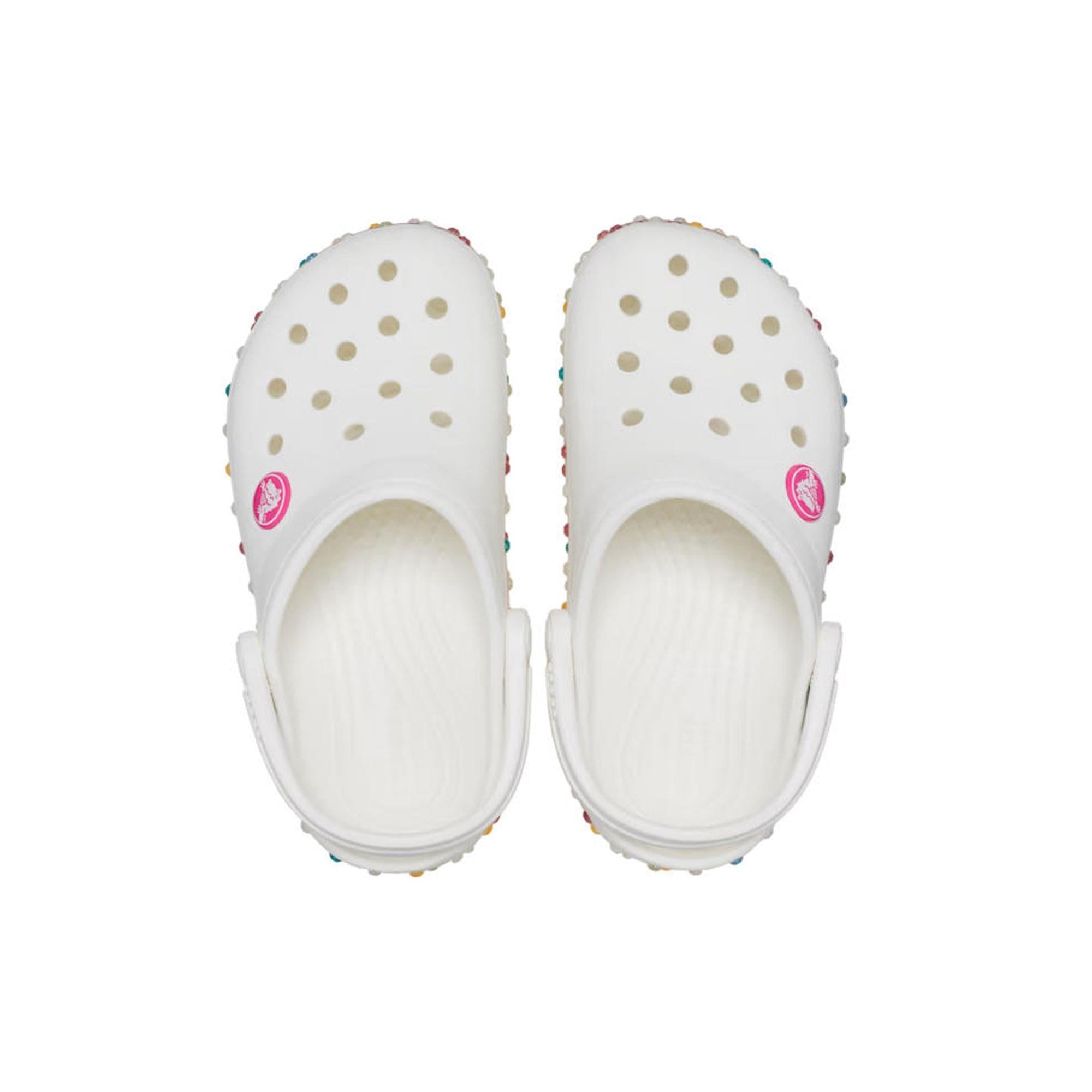Crocband Stretch Necklace CgT
  Kids Bebek Terlik - White/Multi

