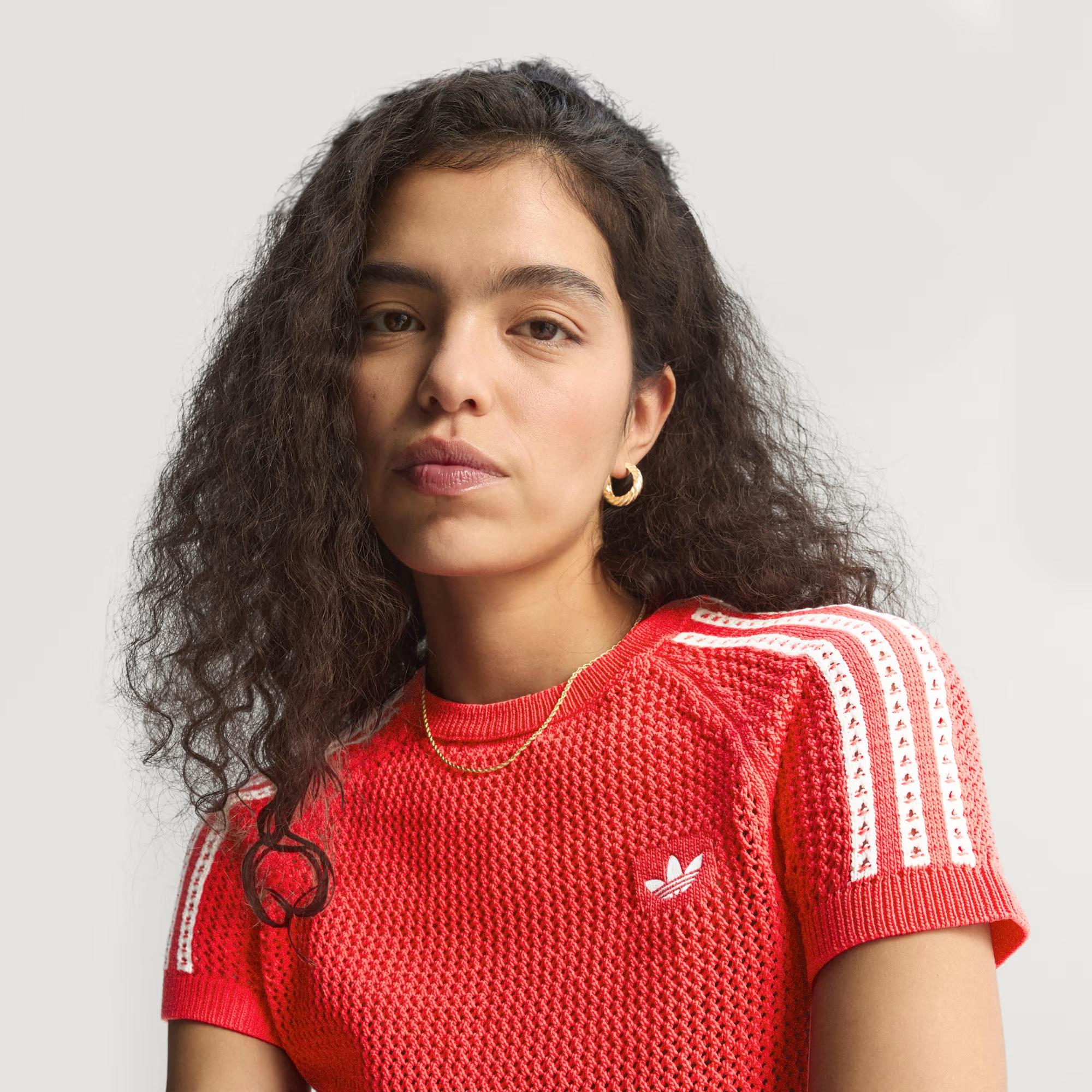 CROCHET TEE - ADIDAS SIYAH