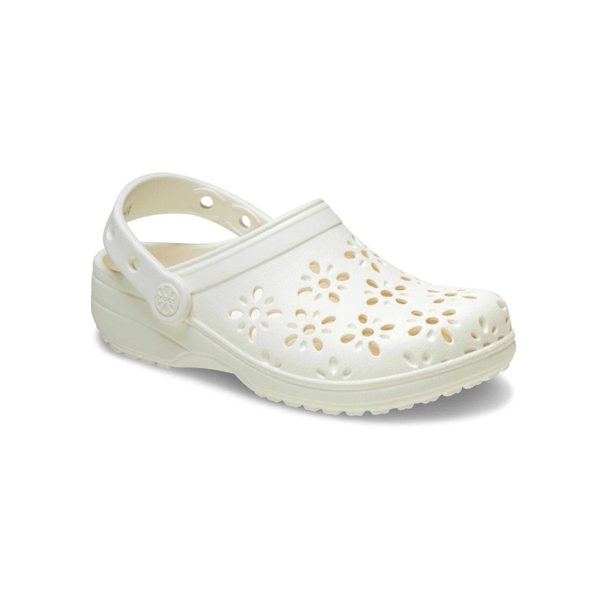Crocs Classic Floral Cut Out Kadın Terlik