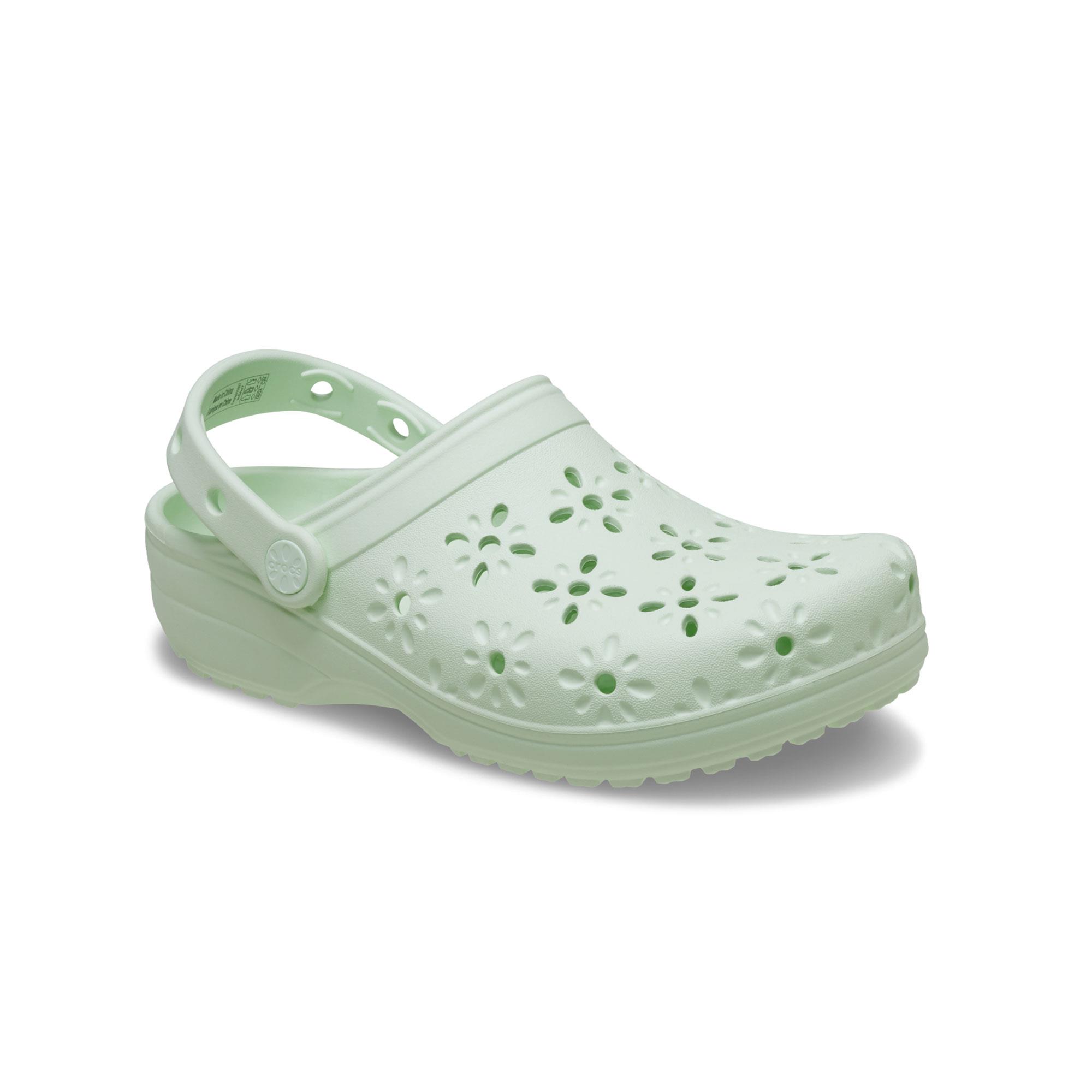 Crocs Classic Floral Cut Out Kadın Terlik