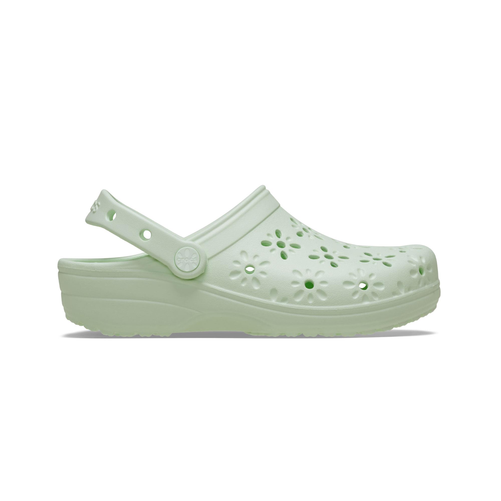 Crocs Classic Floral Cut Out Kadın Terlik