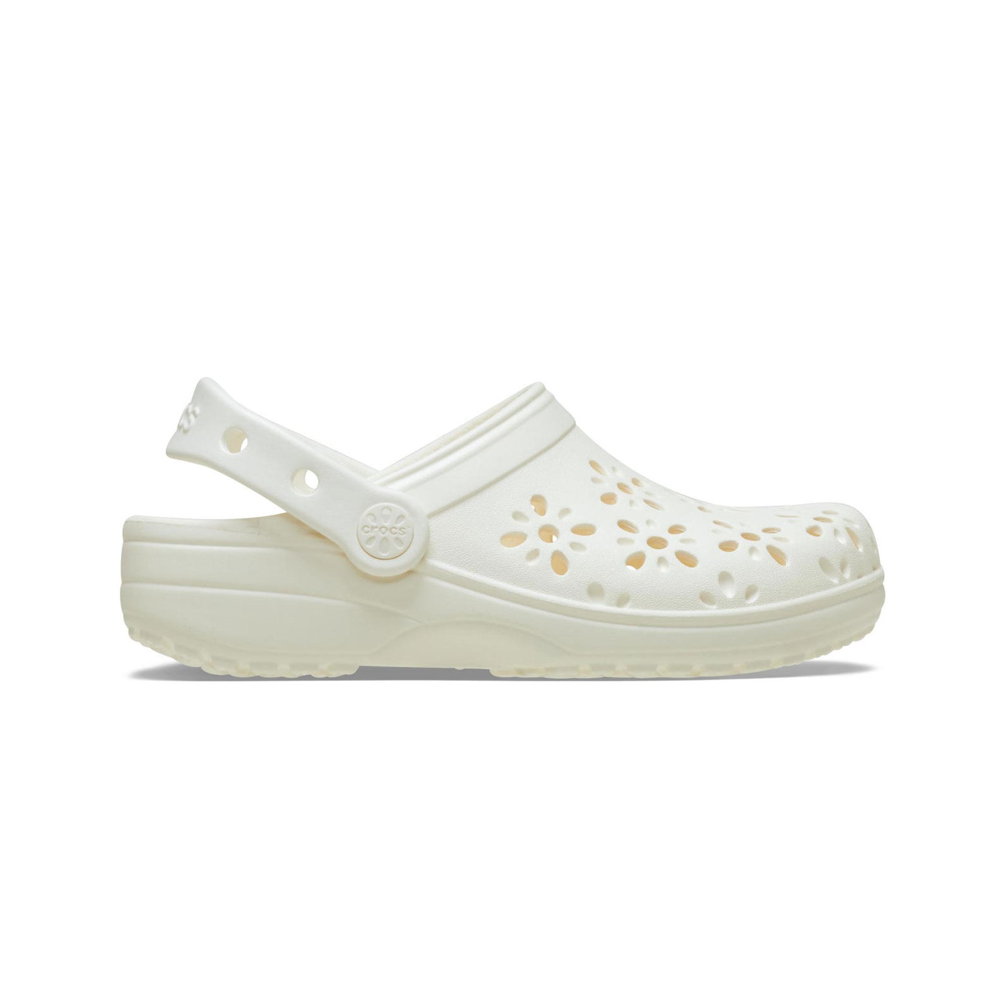 Crocs Classic Floral Cut Out Kadın Terlik