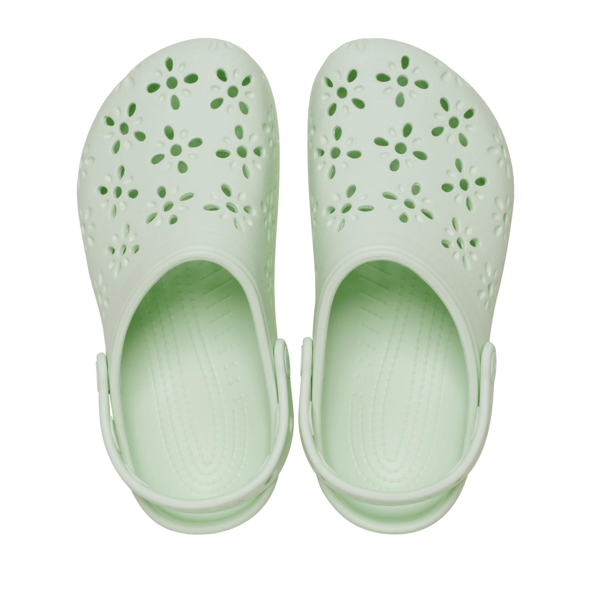 Crocs Classic Floral Cut Out Kadın Terlik