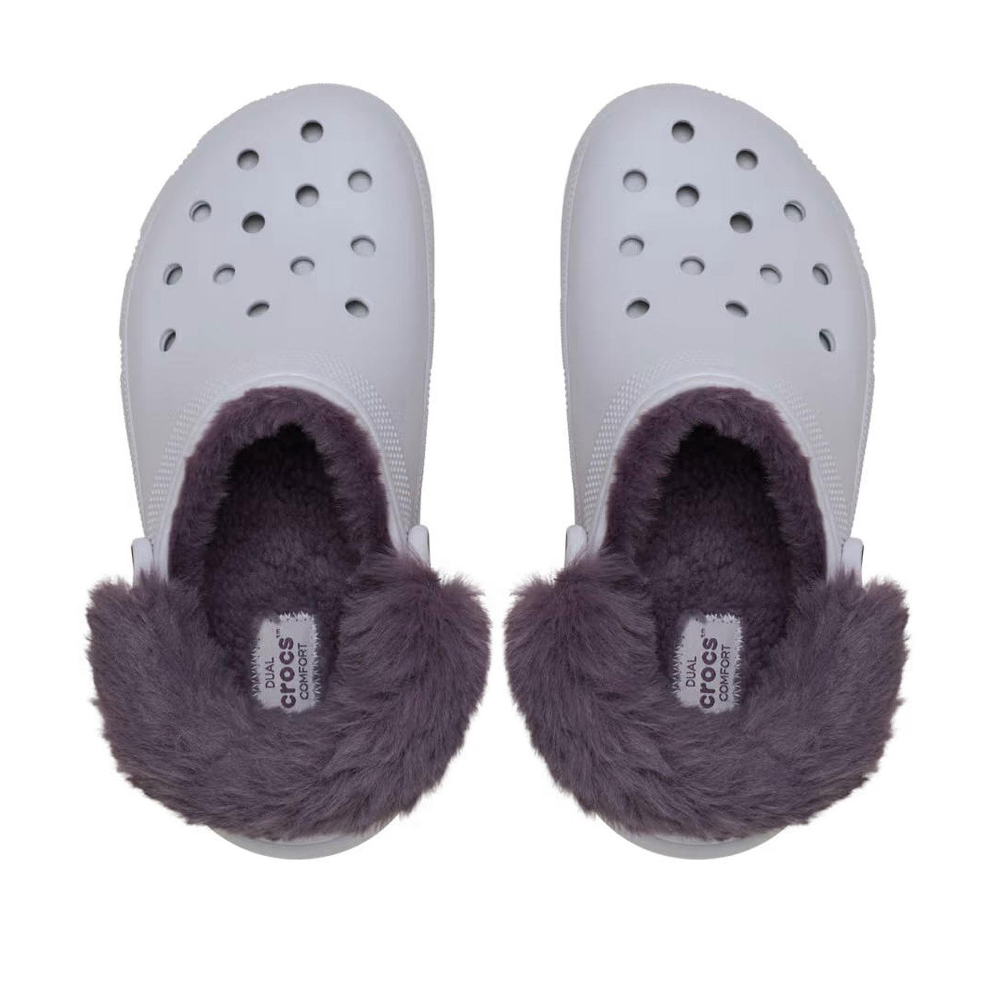 Crocs Classic Platform Fuzz Lined Kadın Terlik