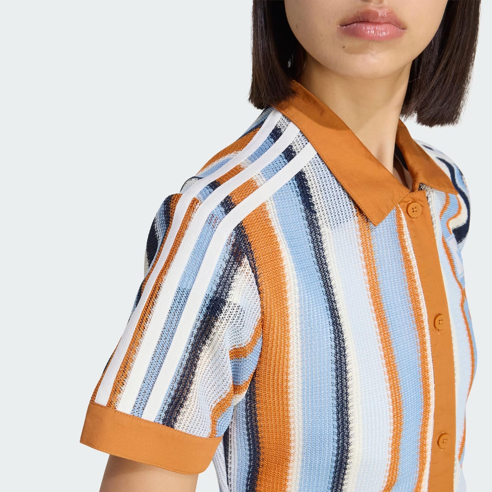 CROPPED POLO - ADIDAS SIYAH