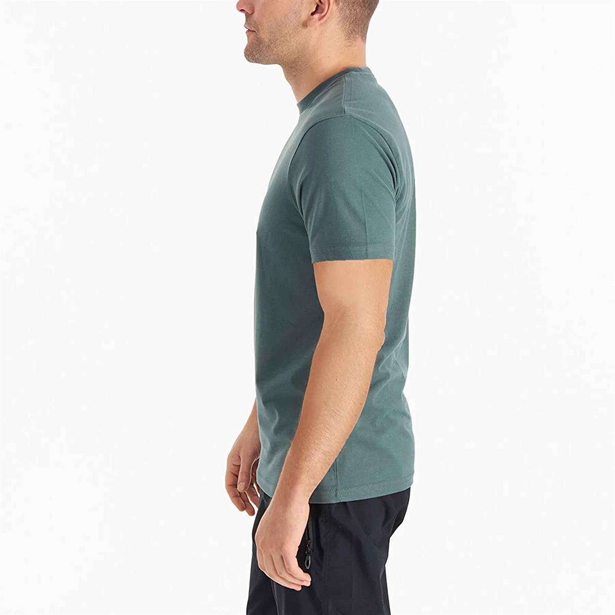 CS0282 CSC M BASIC SM LOGO BRUSHED SS TEE - GRİ/ORANJ