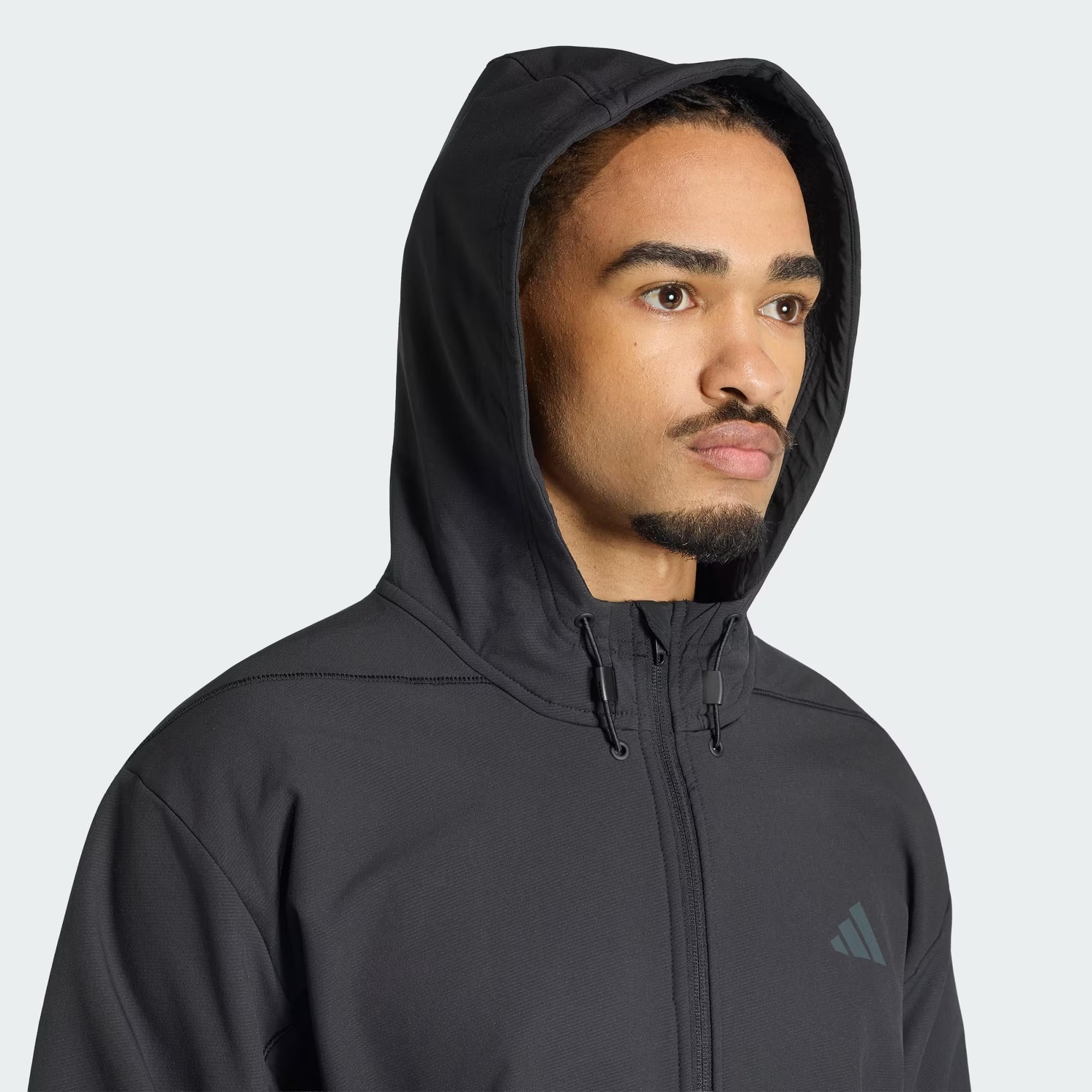 D4T CW FULL-ZIP - ADIDAS SIYAH
