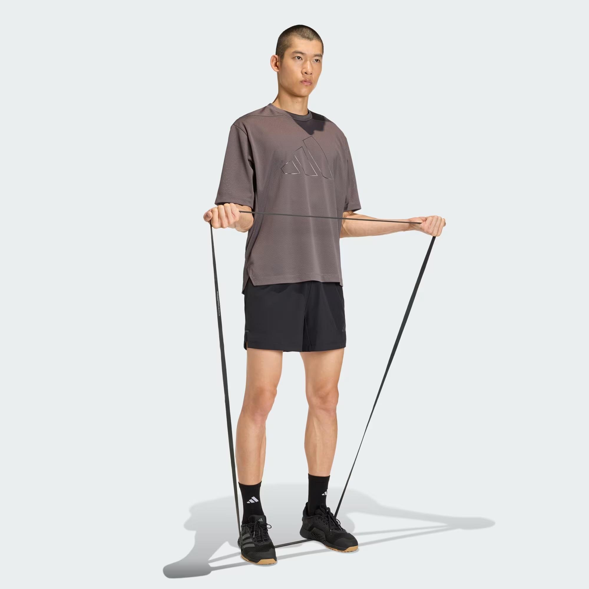 D4T ESS SHORTS - ADIDAS SIYAH