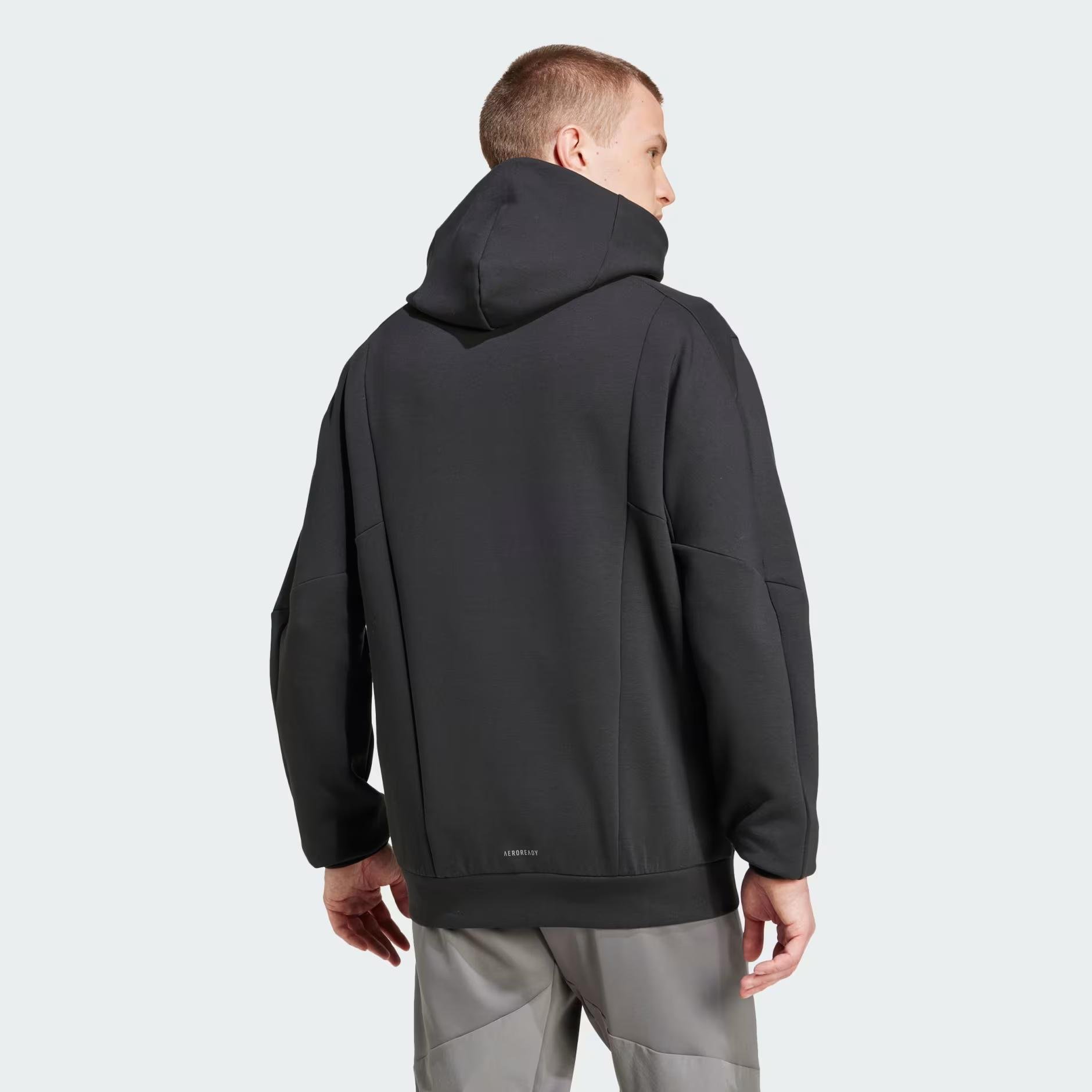 D4T FULL-ZIP HO - ADIDAS SIYAH