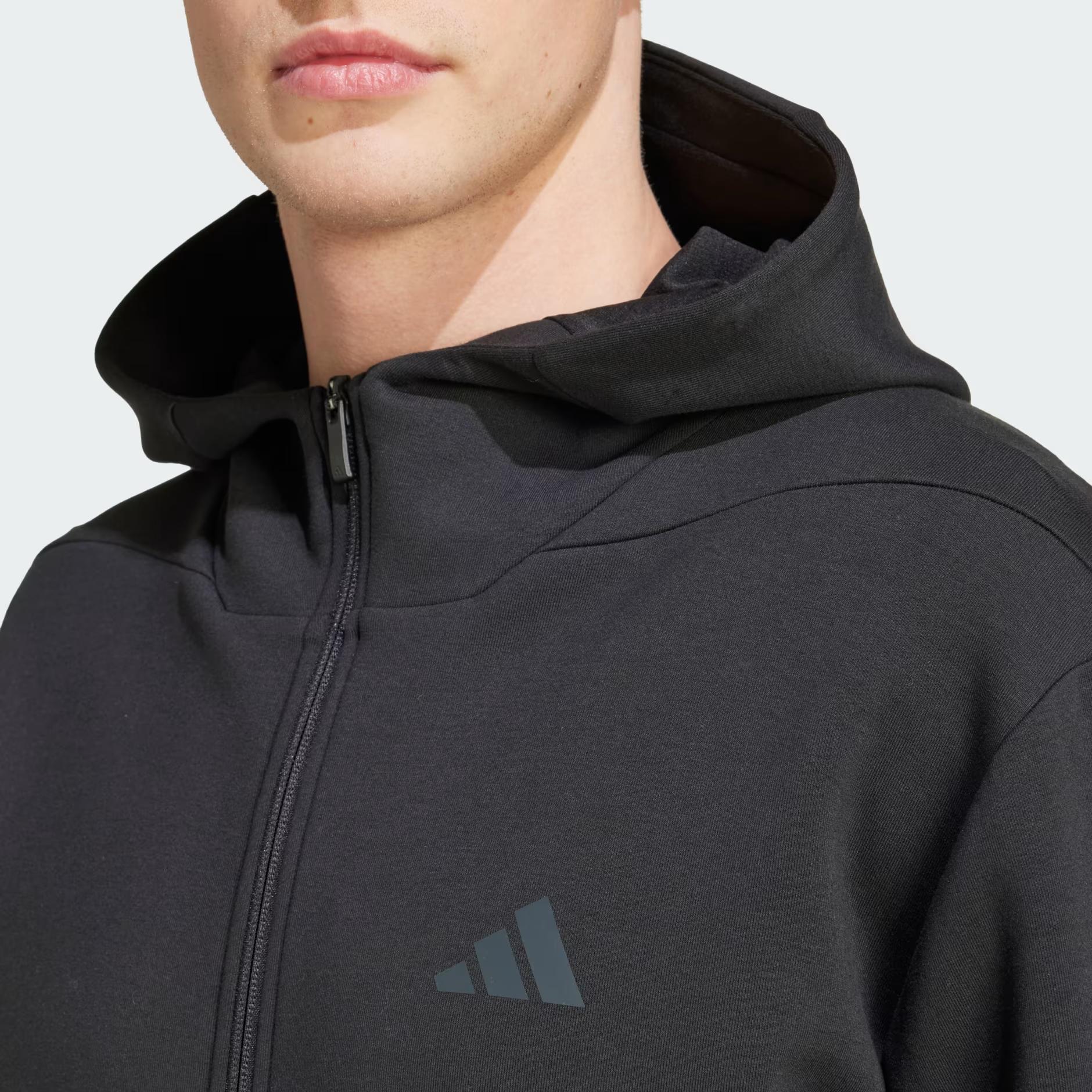 D4T FULL-ZIP HO - ADIDAS SIYAH