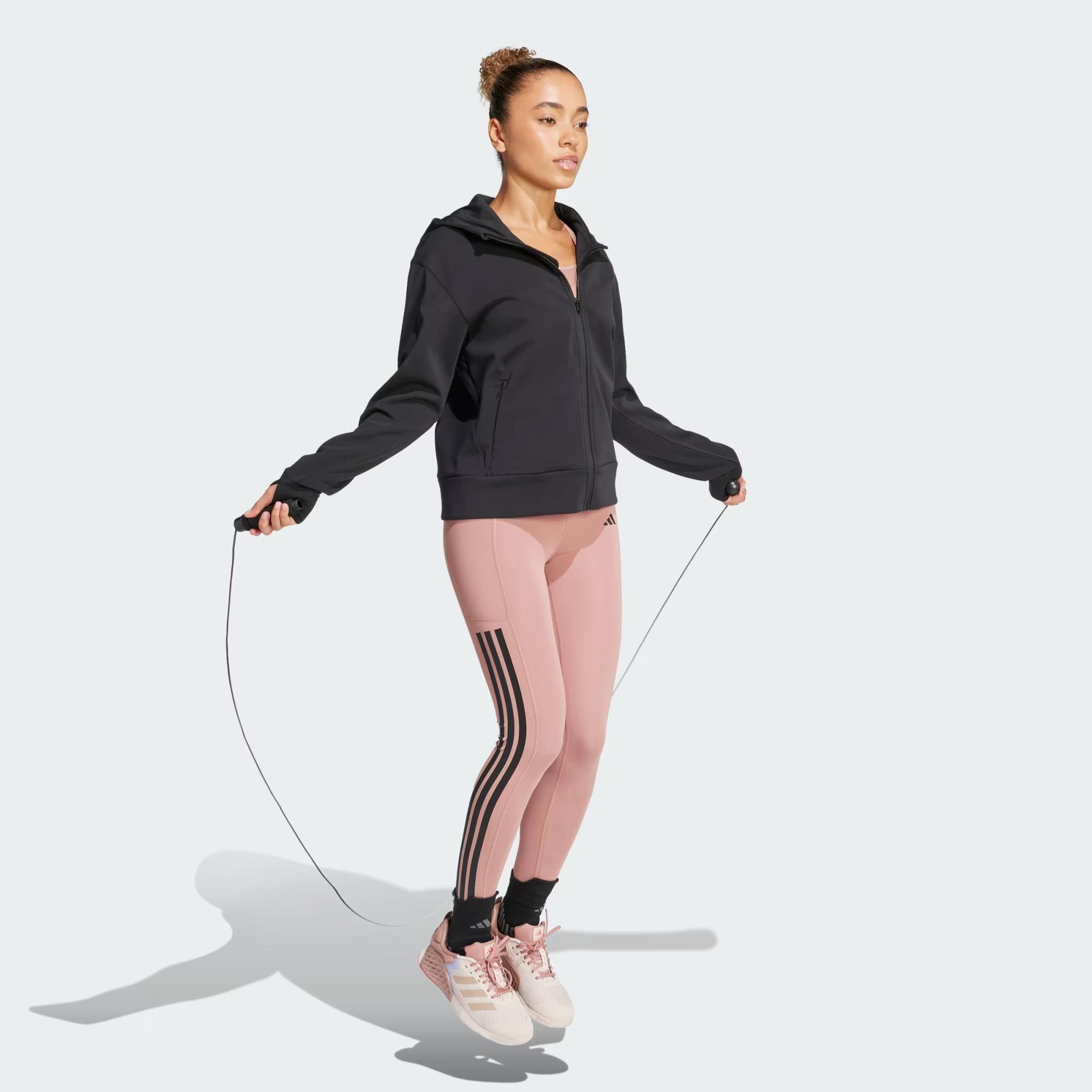 D4T FZ HOODIE - ADIDAS SIYAH