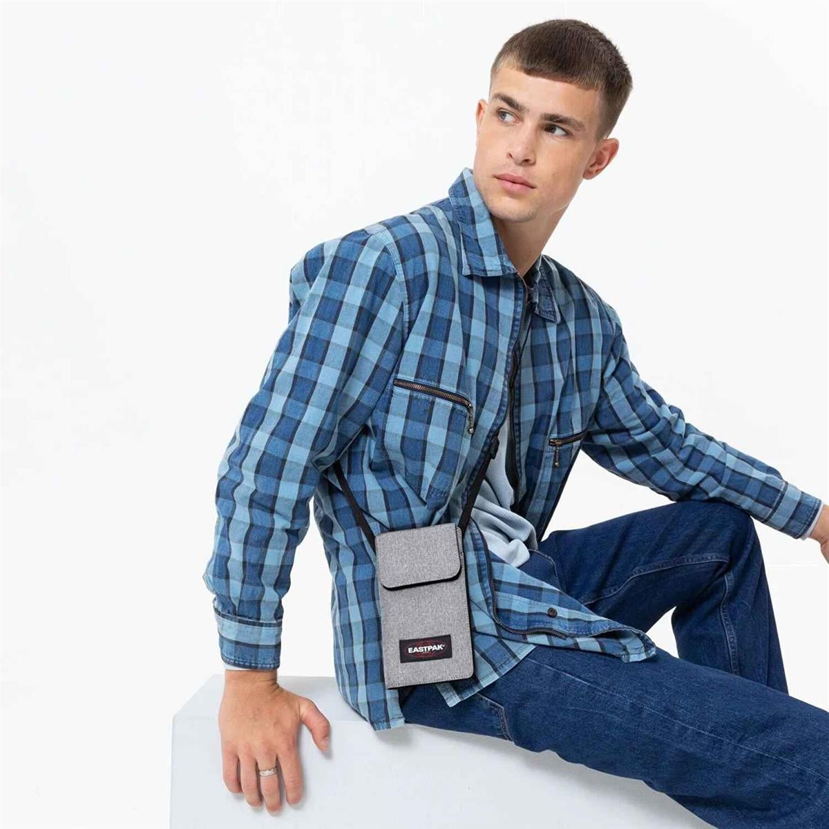 DALLER POUCH - MAVİ/BEY(BUZ)