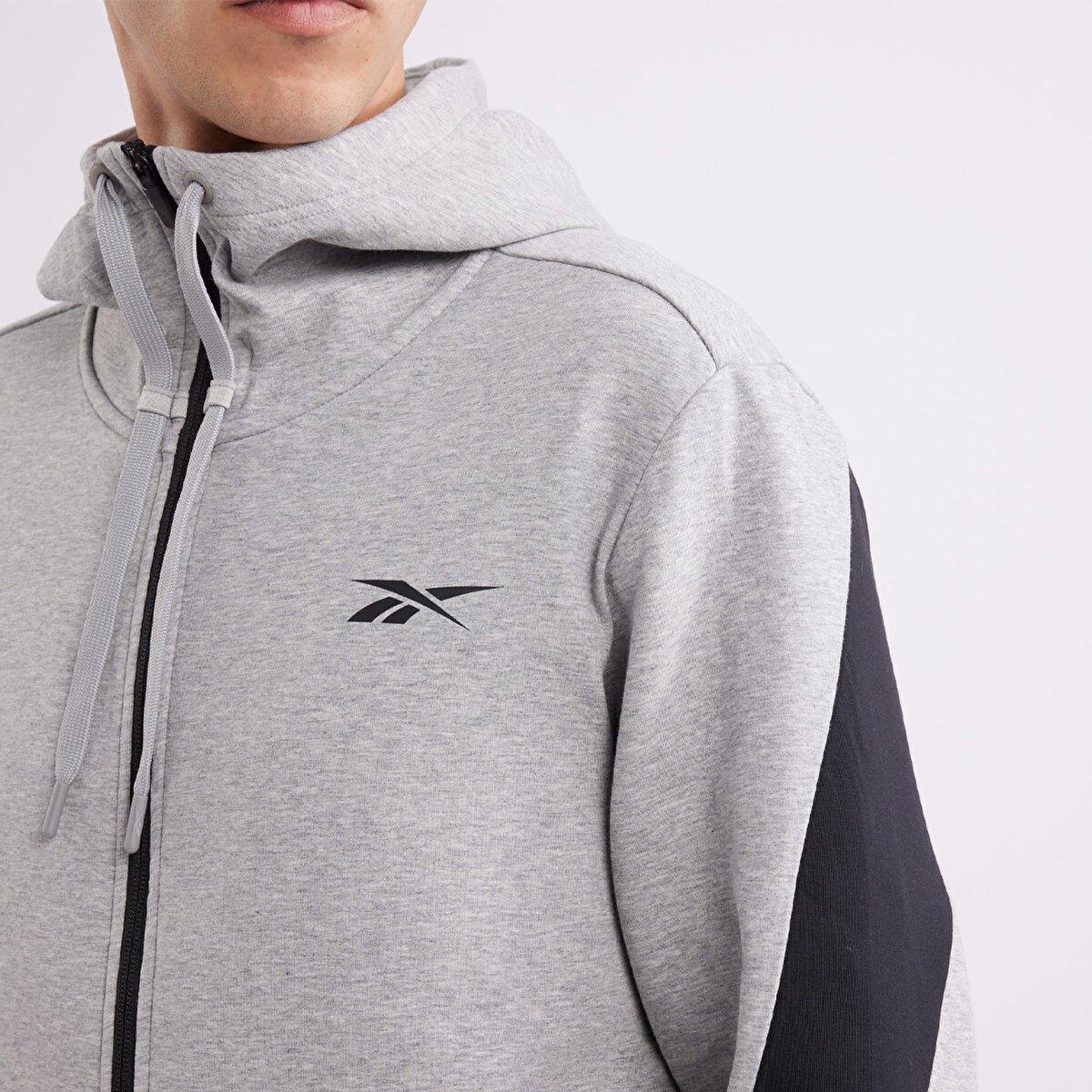 DREAMBLEND FULL ZIP HOODIE, - GRİ