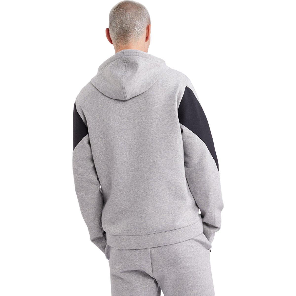 DREAMBLEND FULL ZIP HOODIE, - GRİ